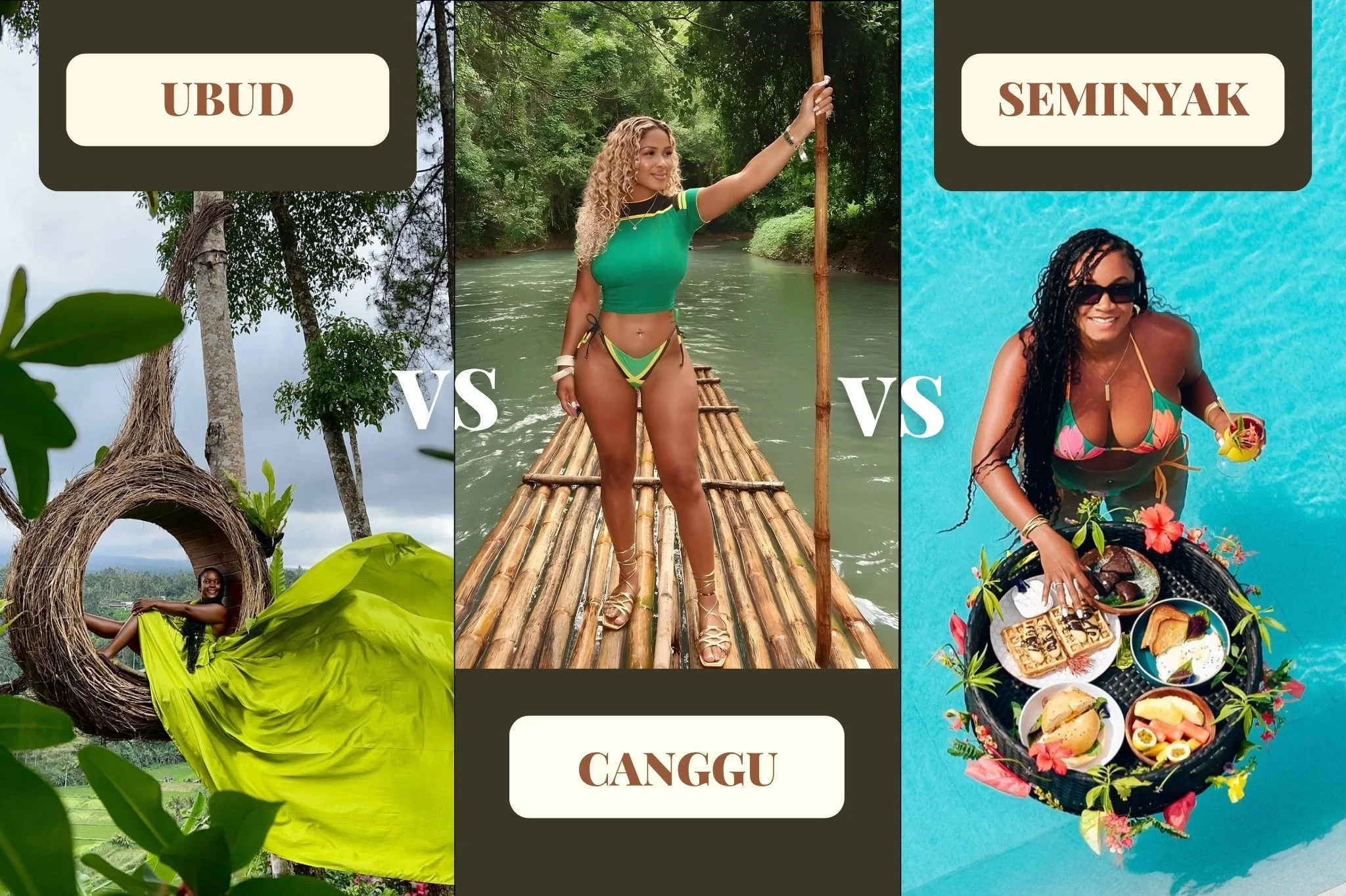 Ubud vs. Canggu vs. Seminyak: The Ultimate Neighborhood Showdown (2026)