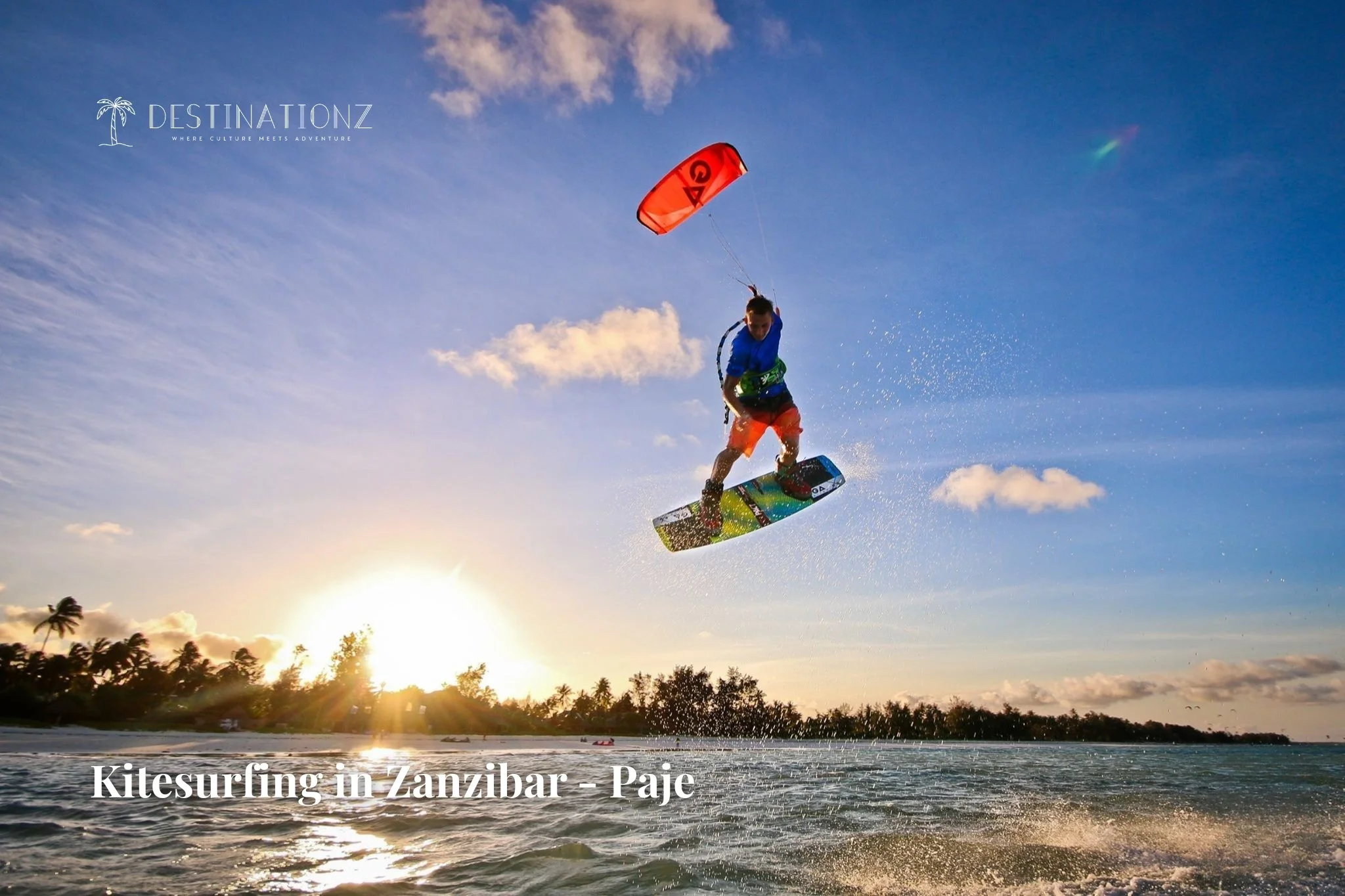 Best Place for Kitesurfing in Zanzibar - Paje