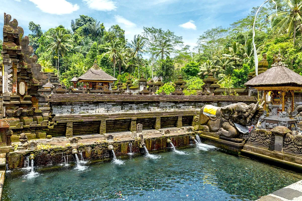 Tirta Empul Water Temple in Ubud, Bali