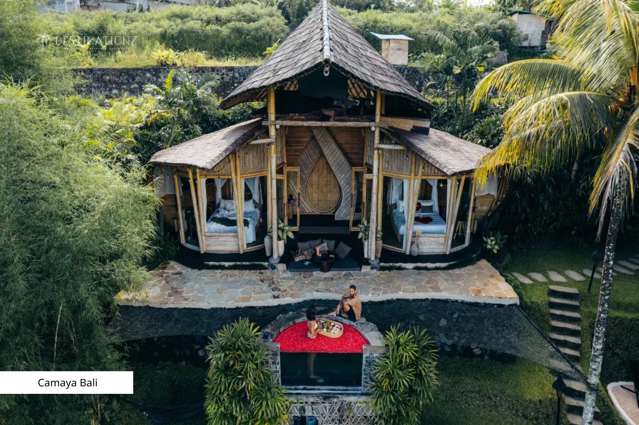 Camaya Bali - Butterfly House an Amazing Bamboo Architectural Structure