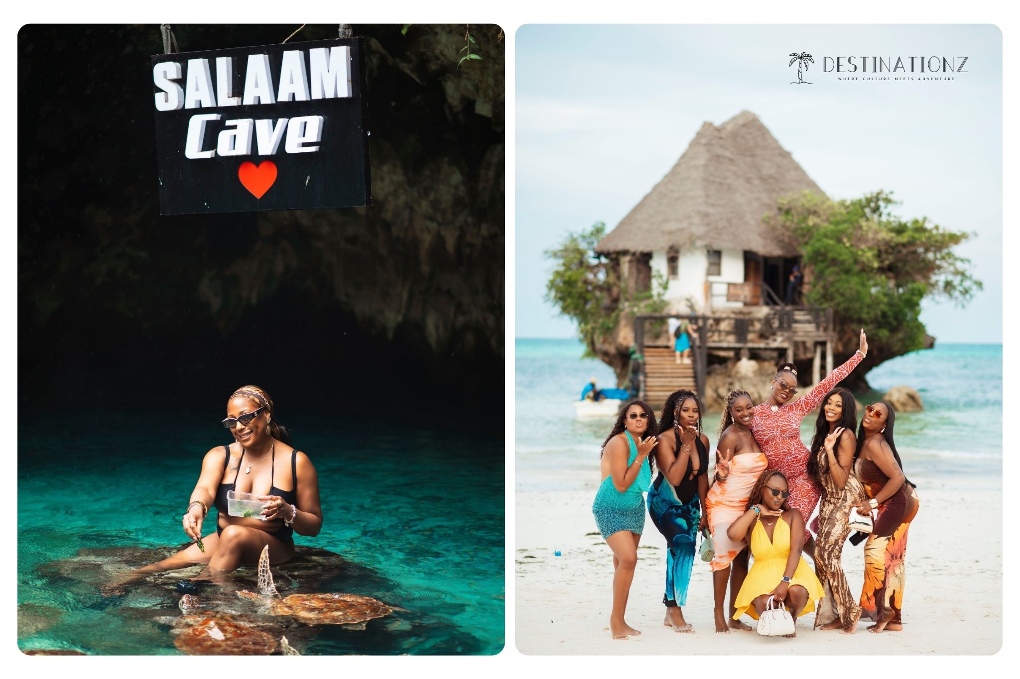 Black travel experience in Zanzibar, Tanzania.