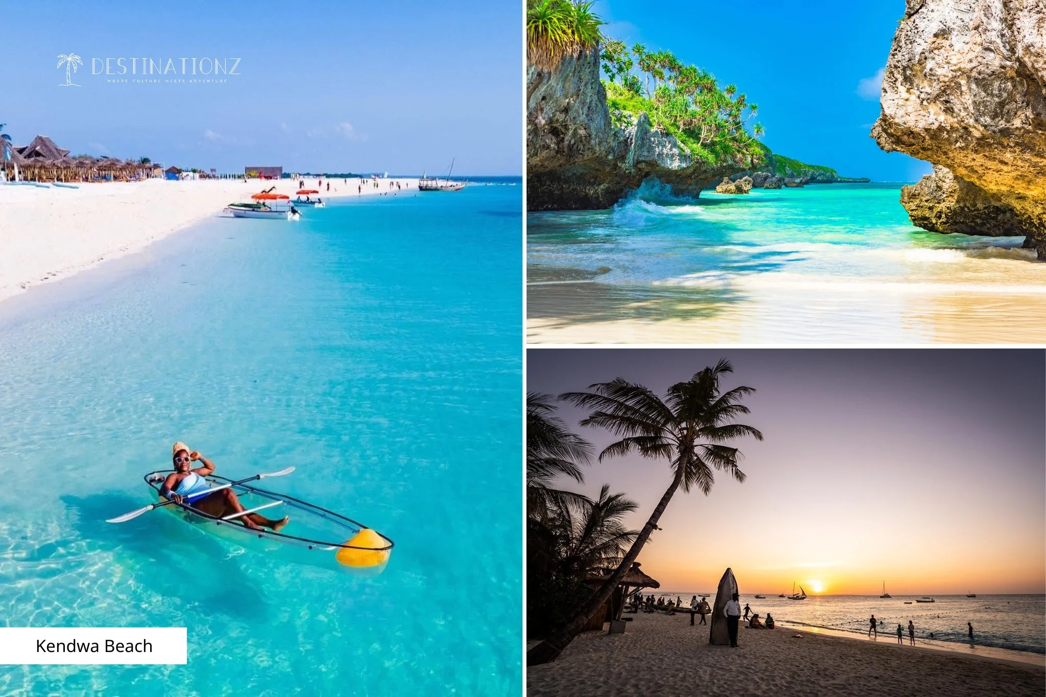 Best Beach in Zanzibar for Swimming - Kendwa Beach