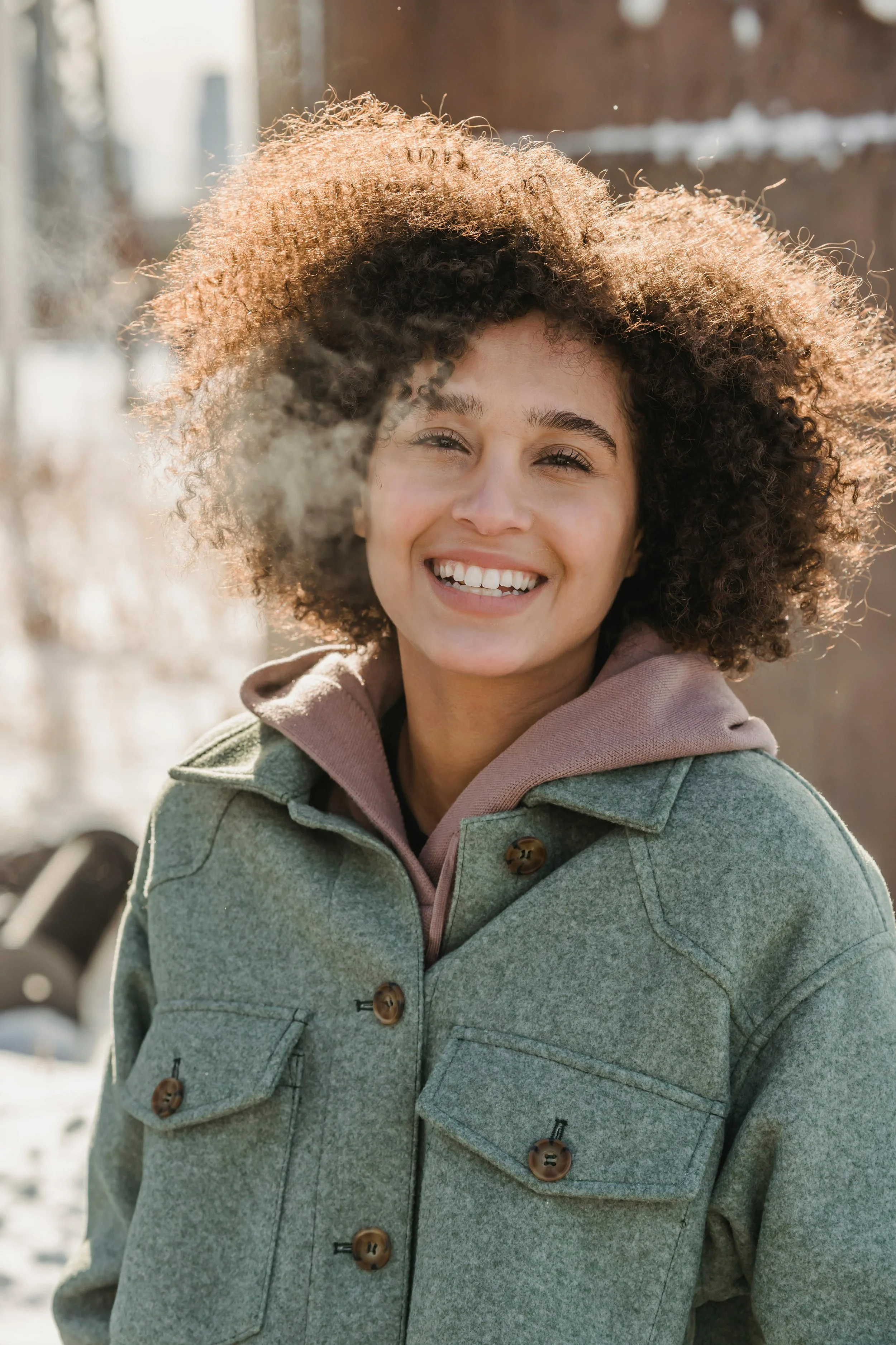 Young black woman shares her experience with Destinationz