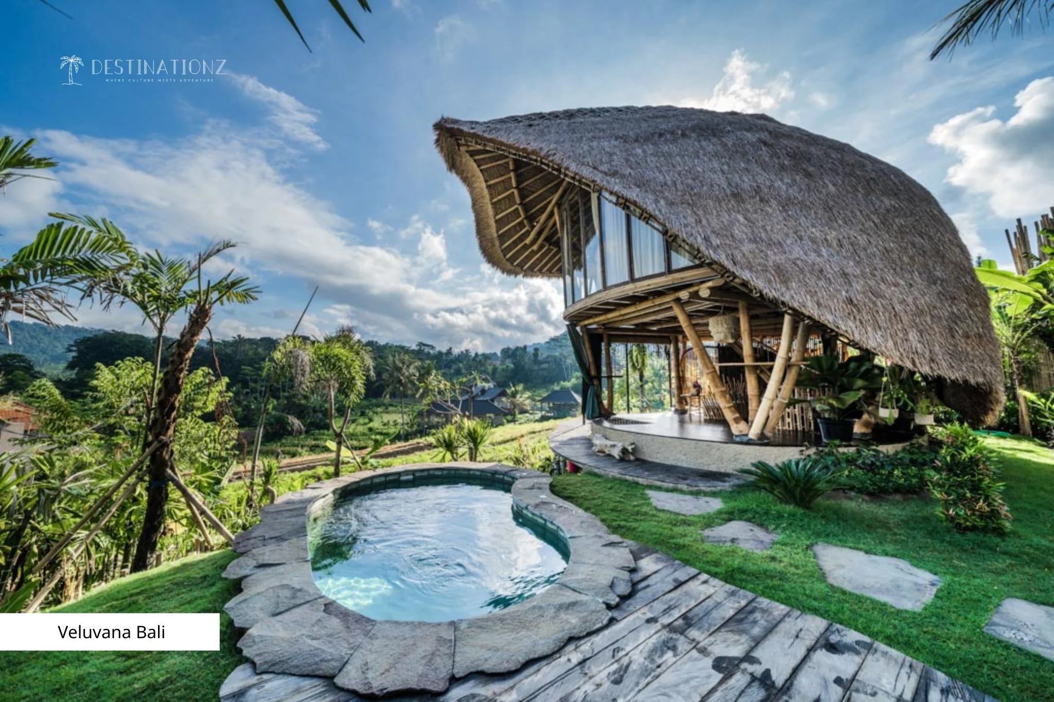 Veluvana Bali - Lovely Bamboo House with Private Pool