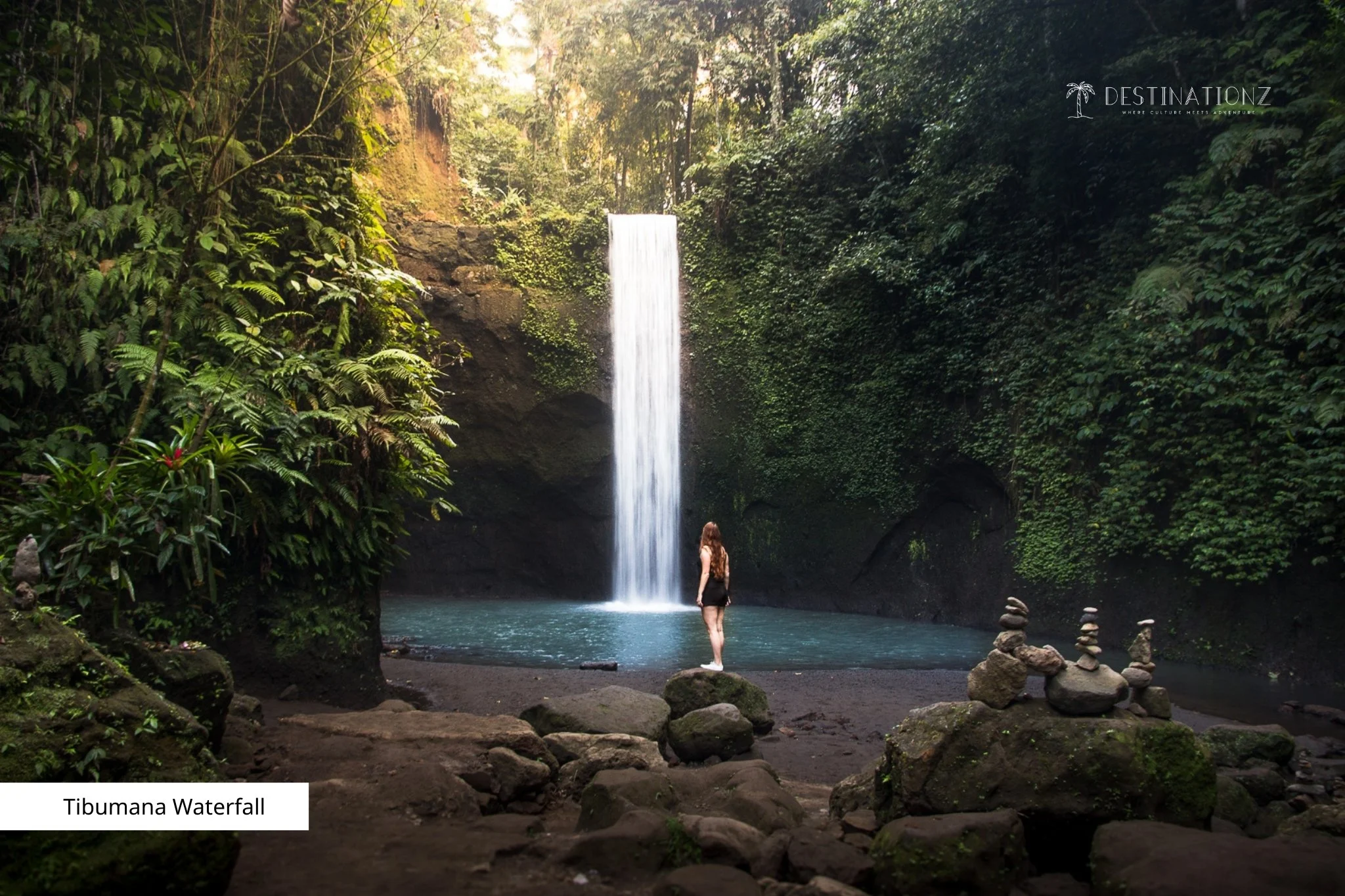 Best Waterfall for Swimming in Bali: Tibumana Waterfall