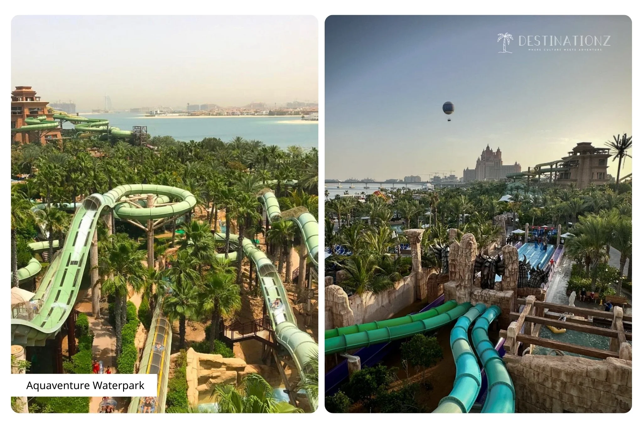 Aquaventure Waterpark in Atlantis, Dubai United Arab Emirates