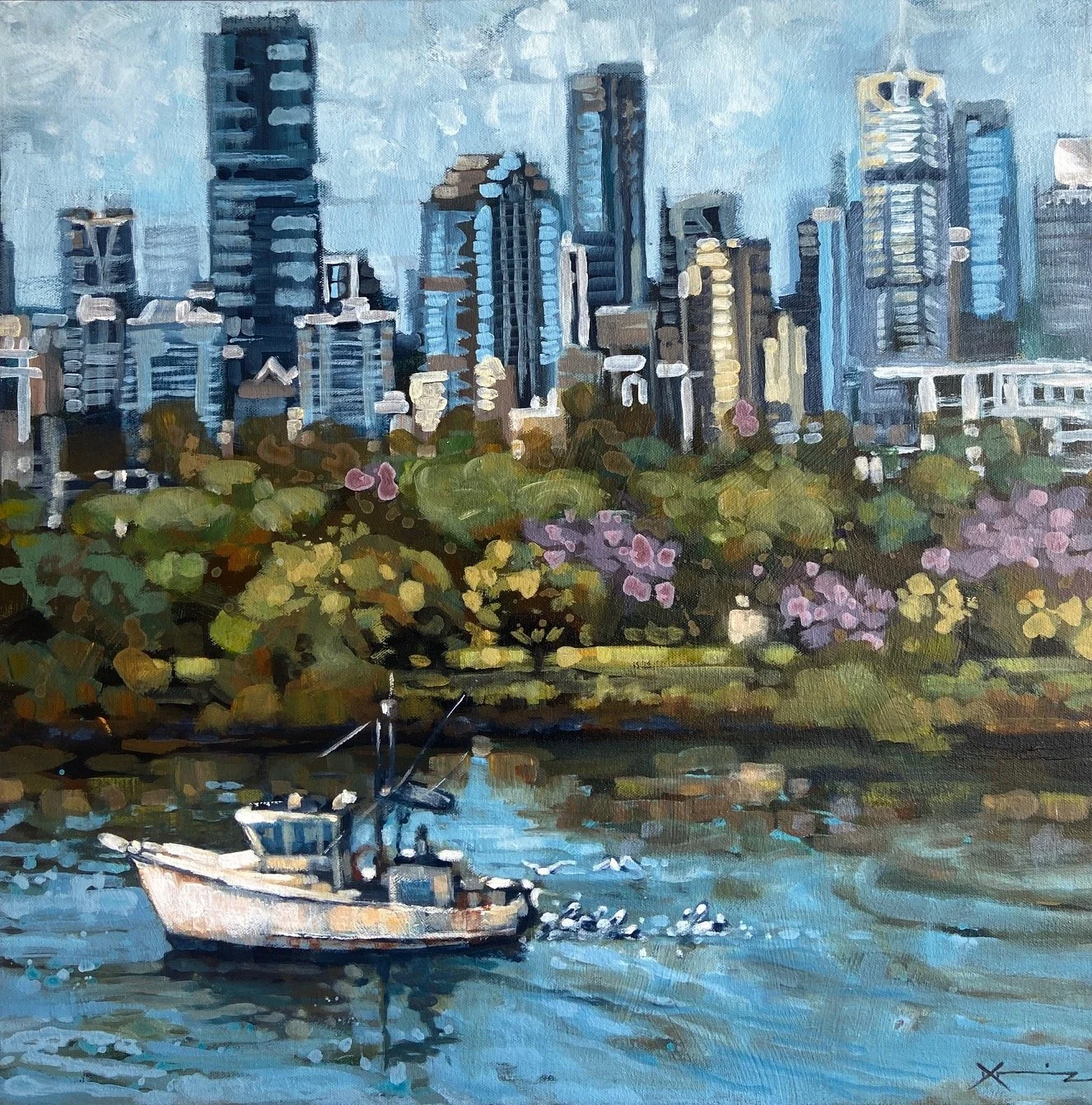 Trawling Past New Farm