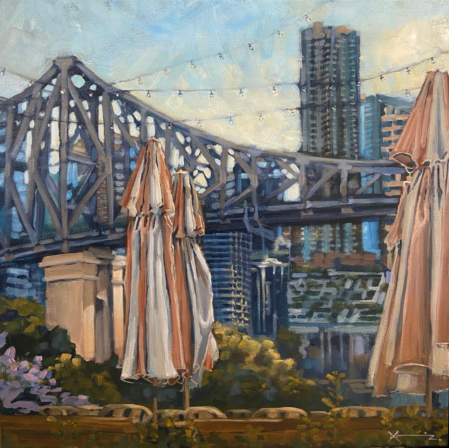 Brollies and the Bridge