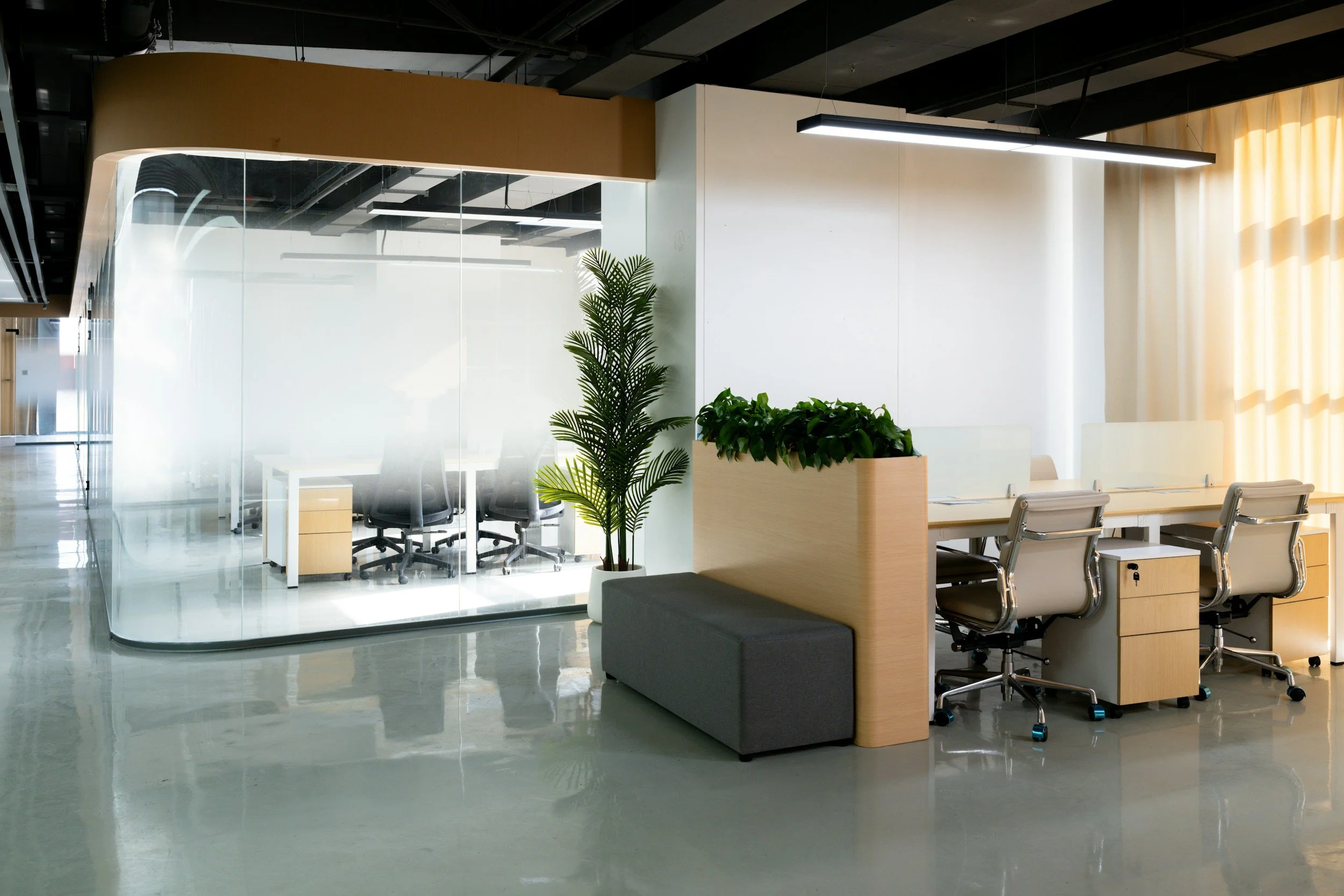 Modern commercial office fit-out project in Sydney by Apamea Construction