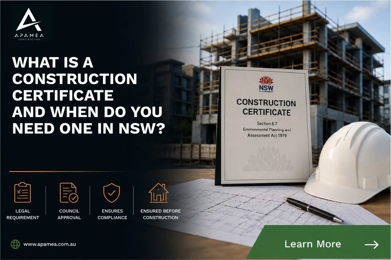 What Is a Construction Certificate and When Do You Need One in NSW?