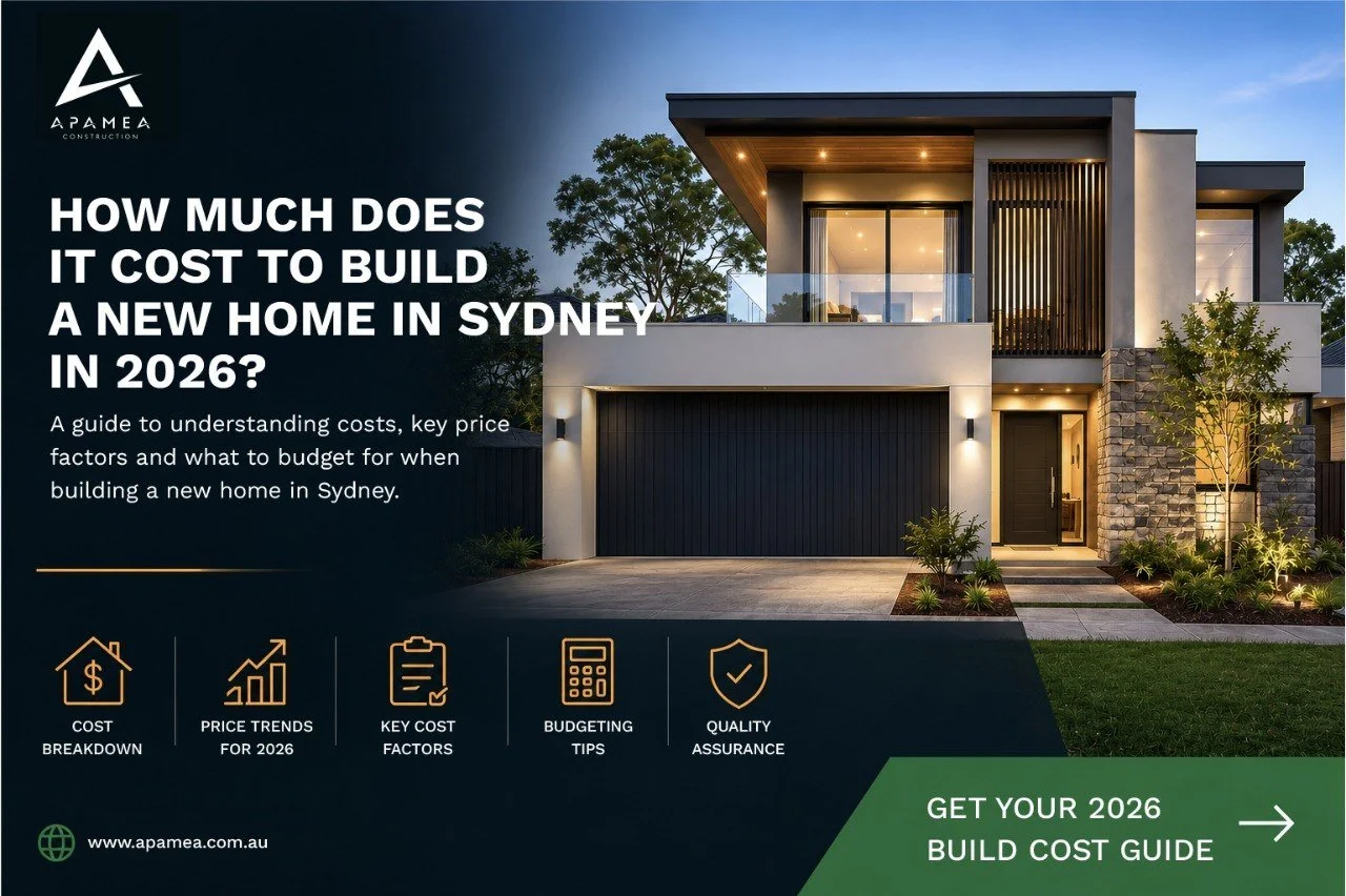 How Much Does It Cost to Build a New Home in Sydney in 2026?