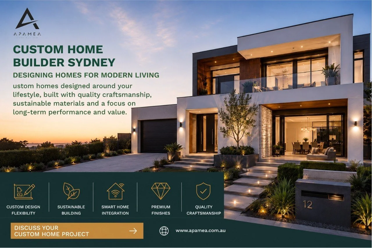Custom Home Builder Sydney | Designing Homes For Modern Living
