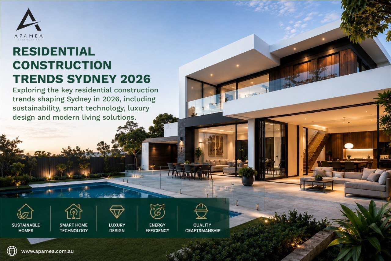 Residential Construction Trends Sydney 2026