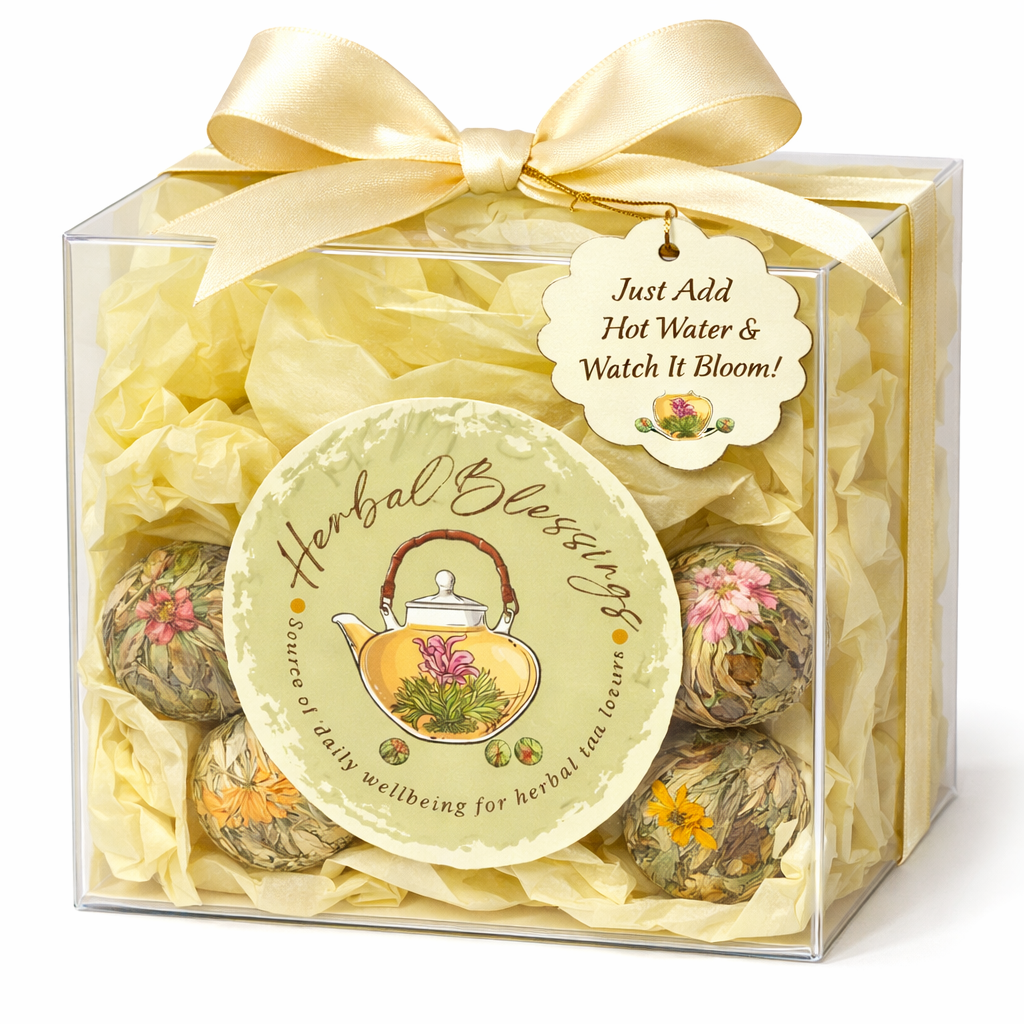 Blooming Flower Tea Gift Set
