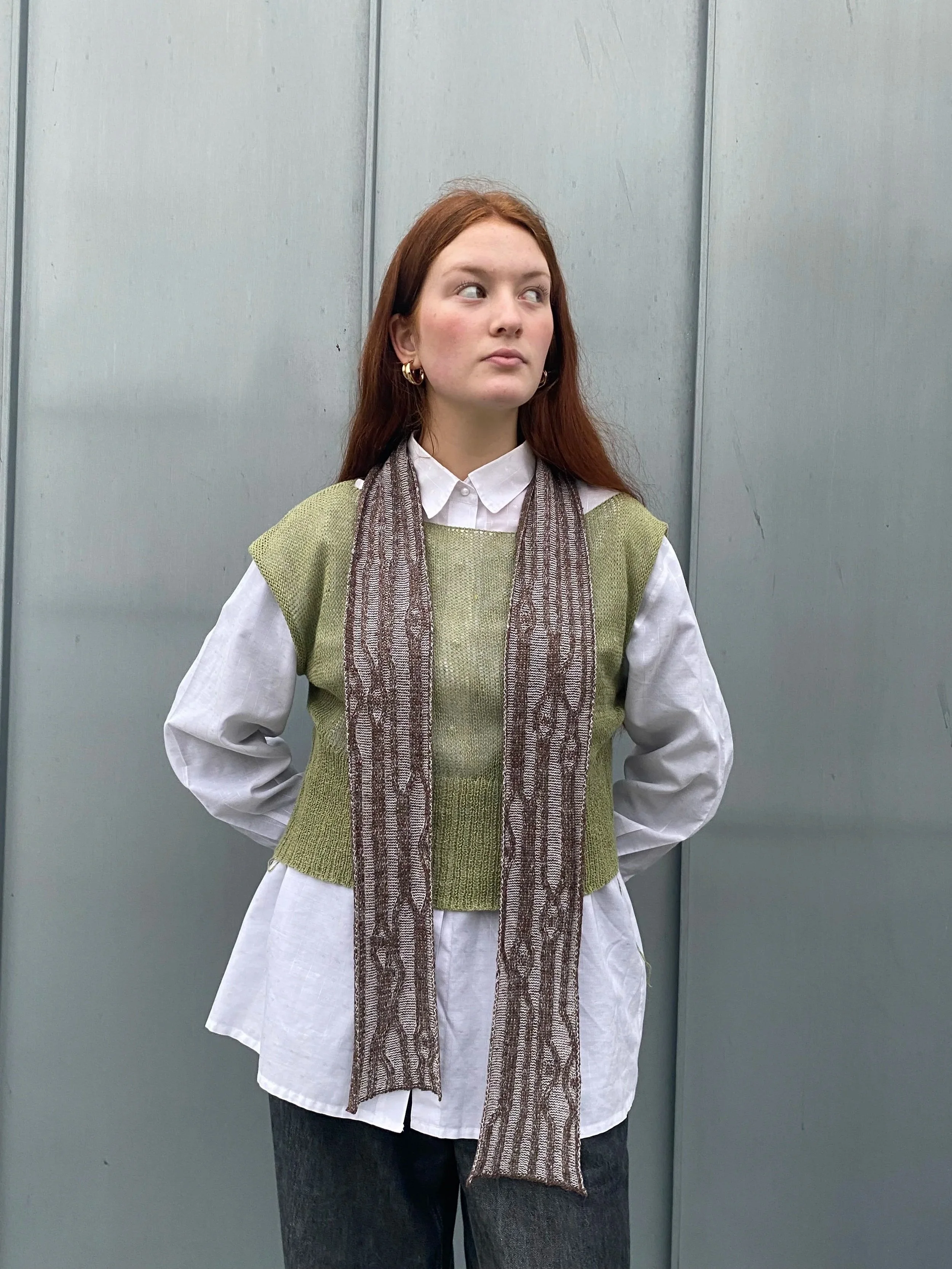 The Aspen Scarf (brown)