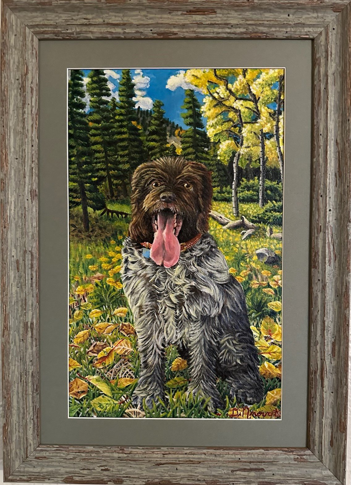 Argus in Autumn (framed)