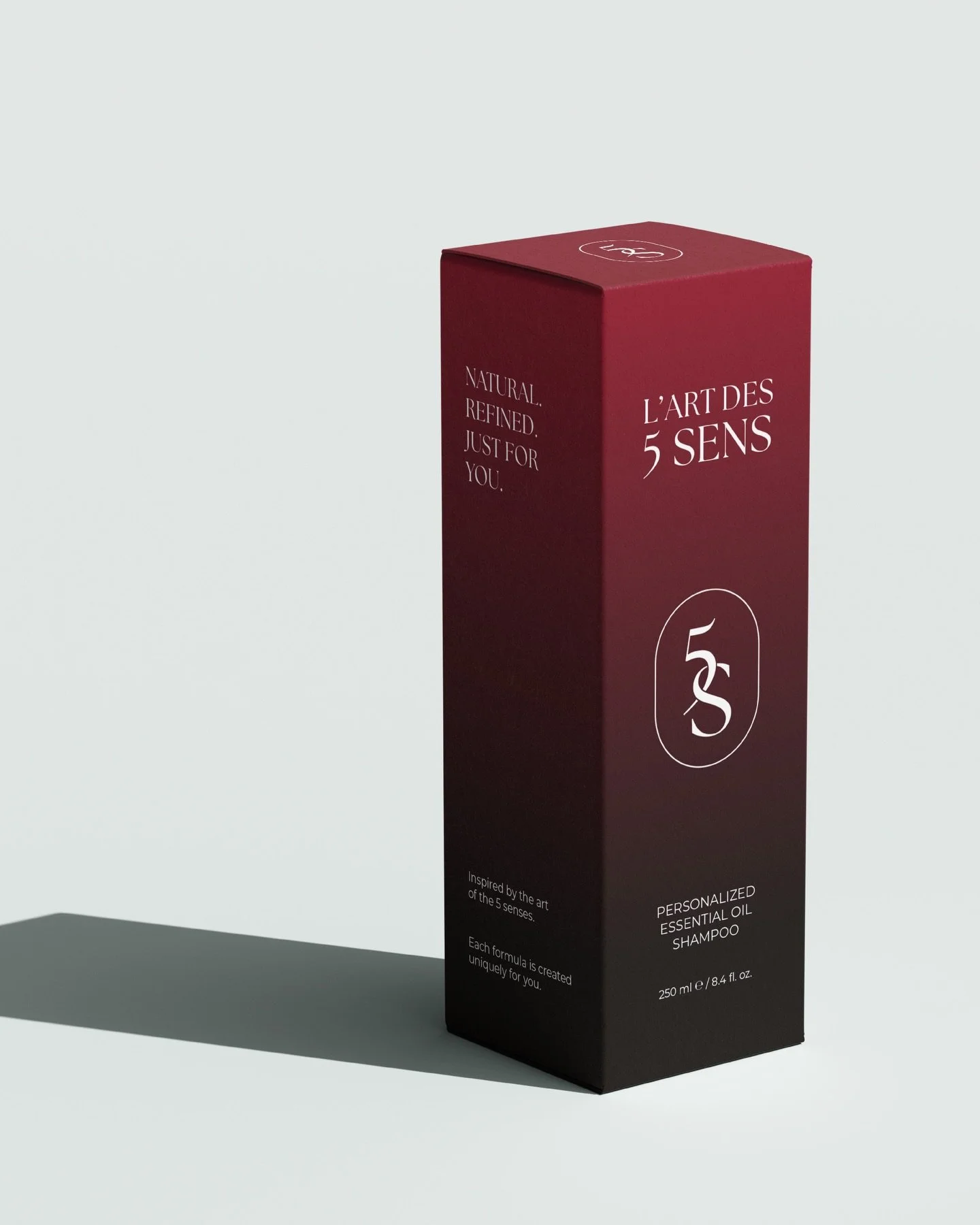 L&rsquo;art des 5 Sens is more than a hair salon.
It&rsquo;s an experience built around balance, attention and the five senses.

We translated this philosophy into a refined rebrand that feels calm, sensory and intentional.

Shown here: the new packa