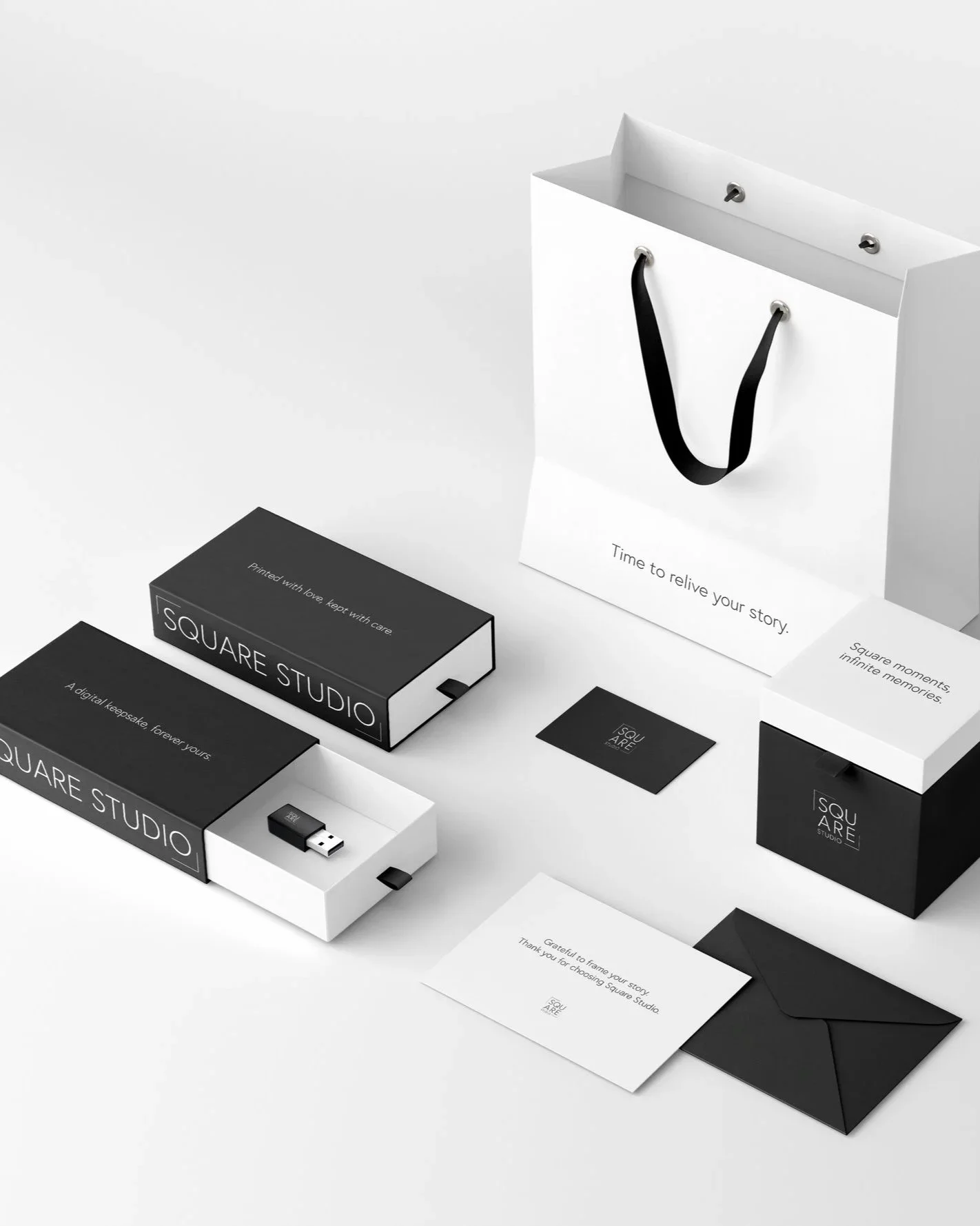 Square Studio branding