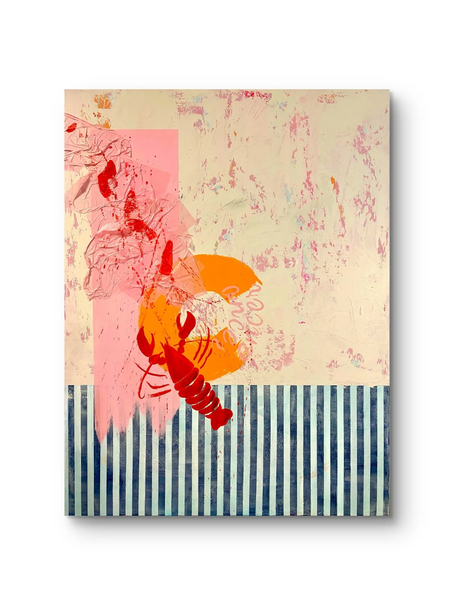 Cancer - 100 x 130 cm, Acrylic on canvas- AVAILABLE