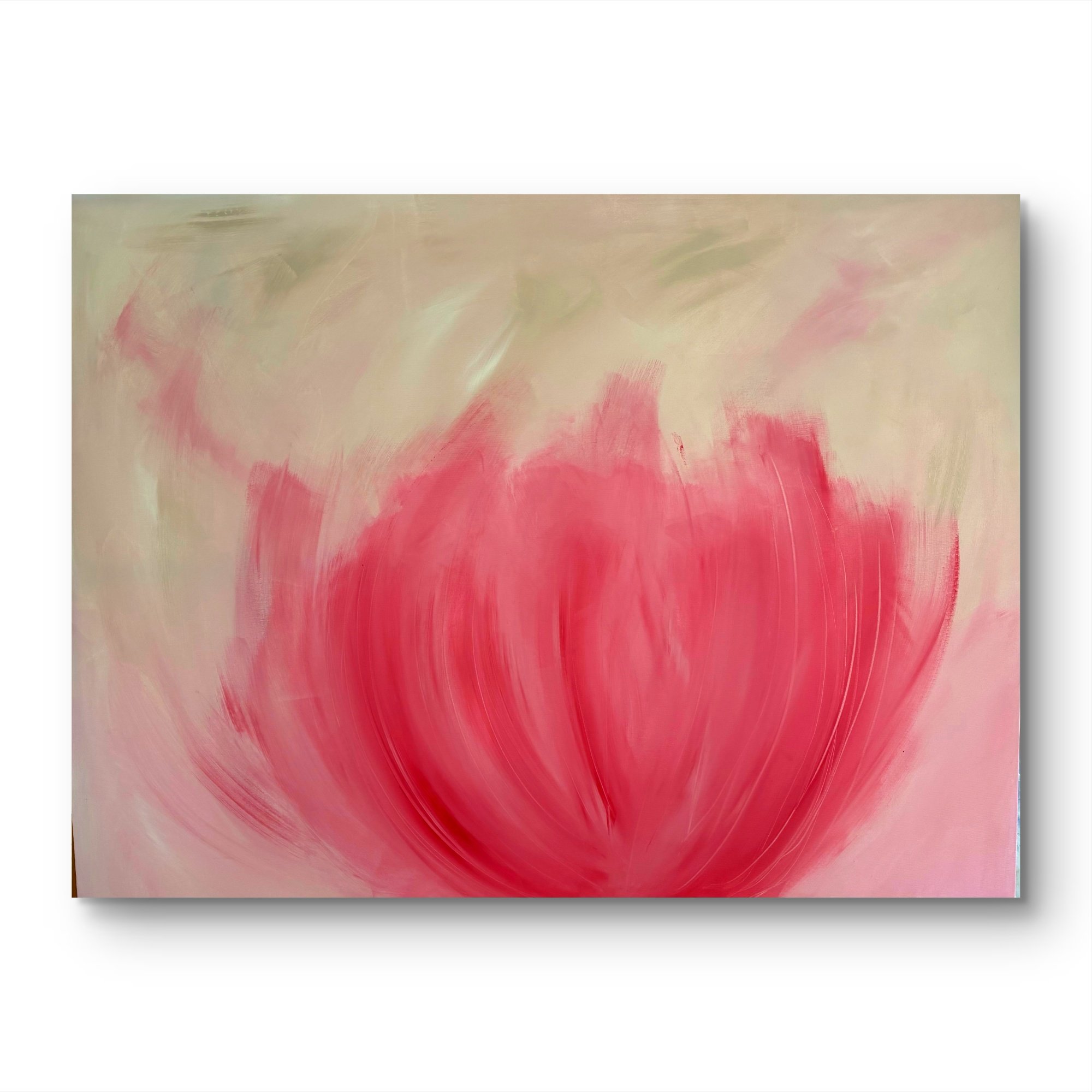 Water Lily  - 120 x 160 cm or 100 x 130 cm, Acryl on canvas - AVAILABLE