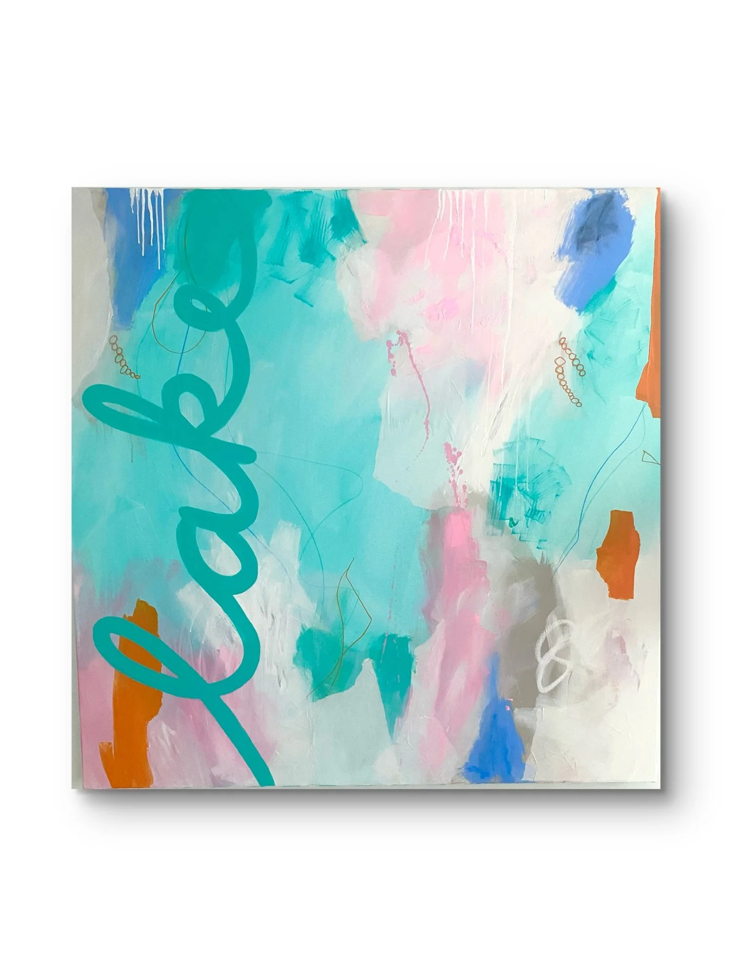 Lake No I - 120 x 120 cm, Acryl on canvas - AVAILABLE