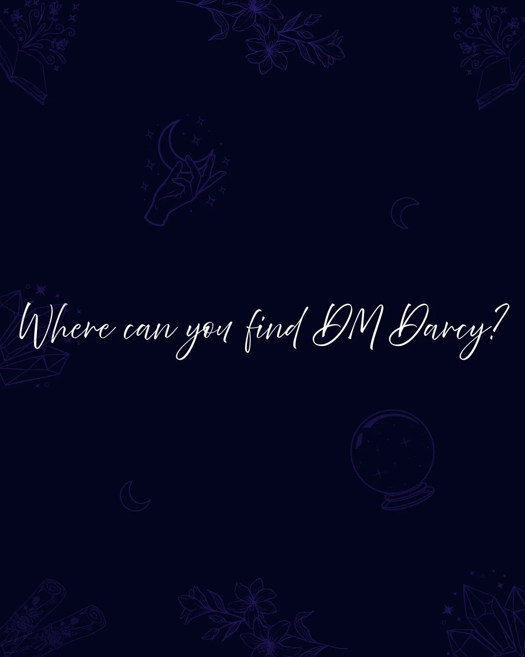 If you're interested in picking up any of my work, here's where you can do that!

It's always best to support indie authors directly. Either through their website or at in-person events!