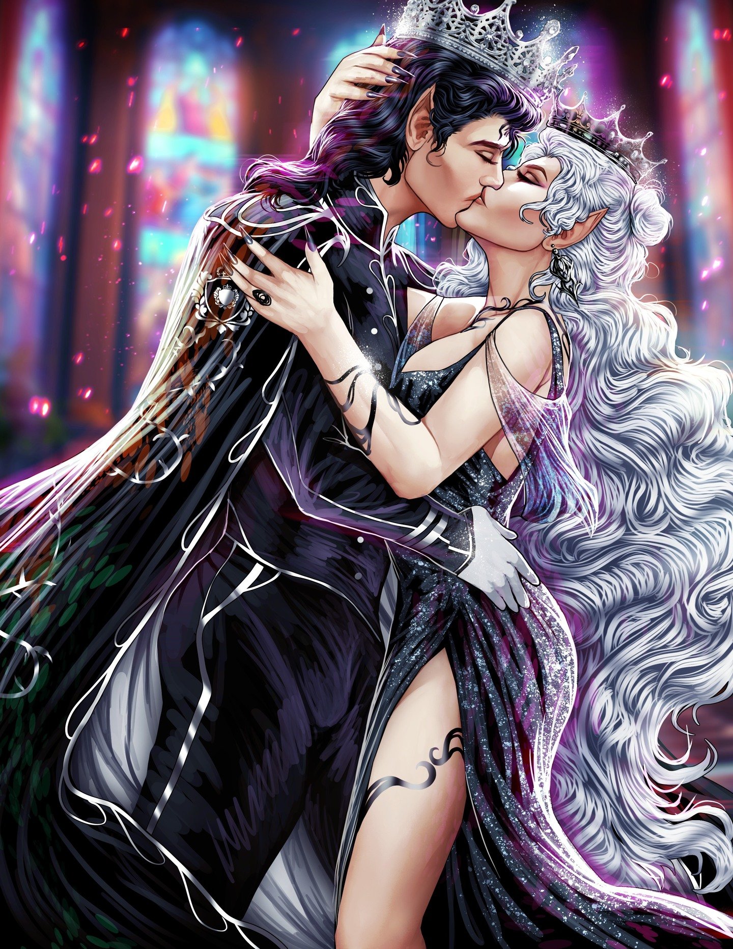 Not me screaming, crying, vomiting, and violently vibrating like a chihuahua over the latest piece from the ridiculously talented @artchamaleon.

📖: As Within, So Without | Book 2 in The Fated Celestials Trilogy