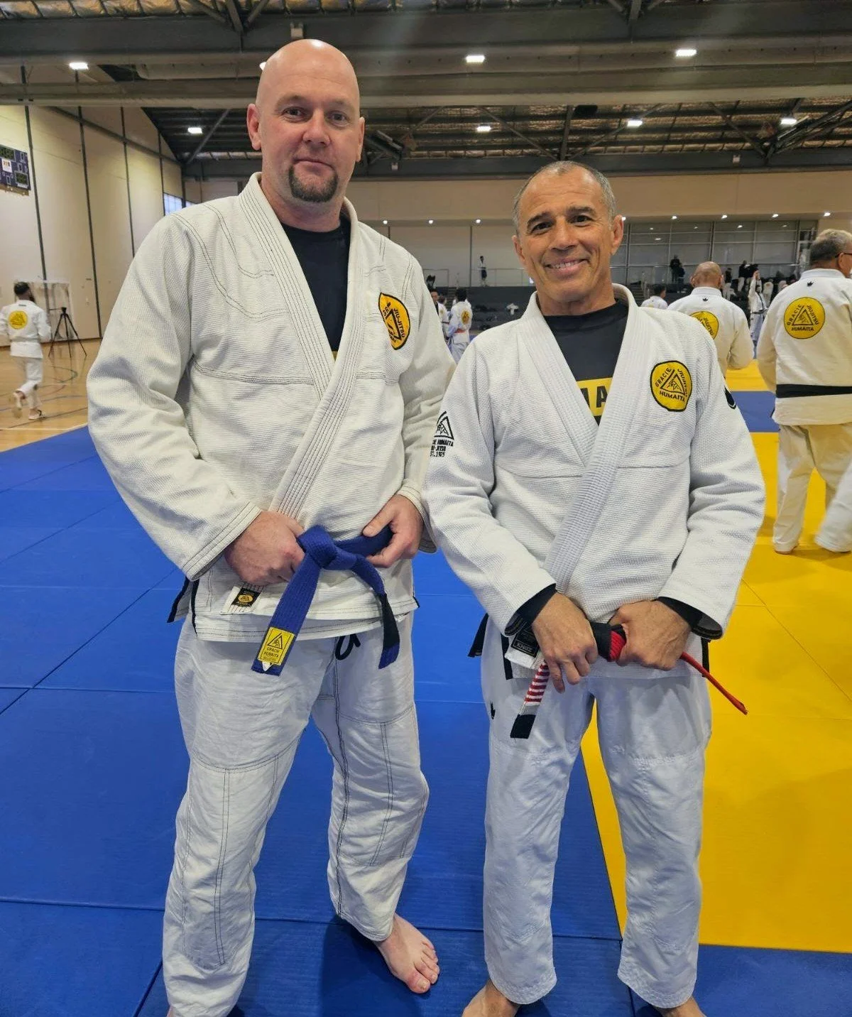 SDGT instructor Jace with Mr R Gracie