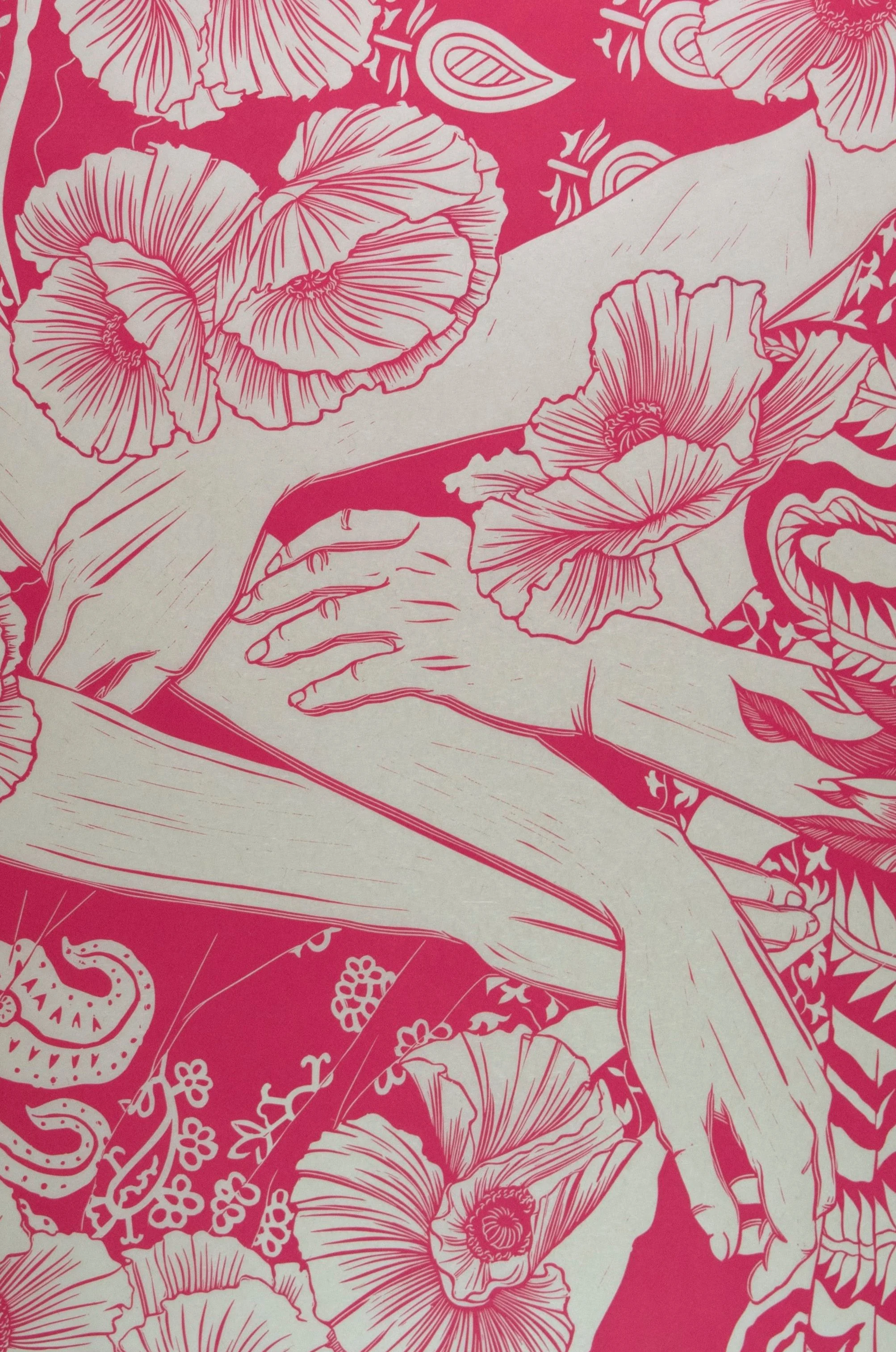Linoleum Cut Relief Prints - 2022