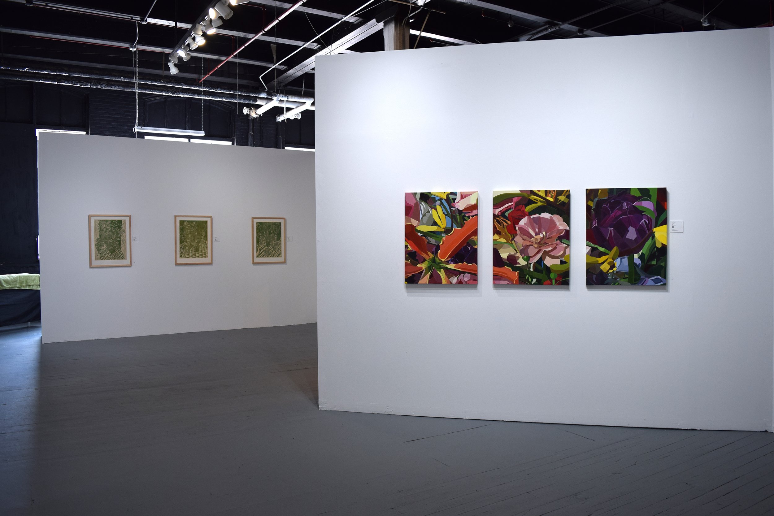 Pressed & Painted, A Floral Study
Dana Wiley Gallery, Dayton, OH