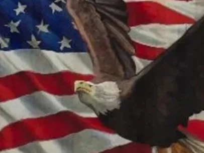 American Eagle - Westcliffe, CO
Patriotic mural on shipping container