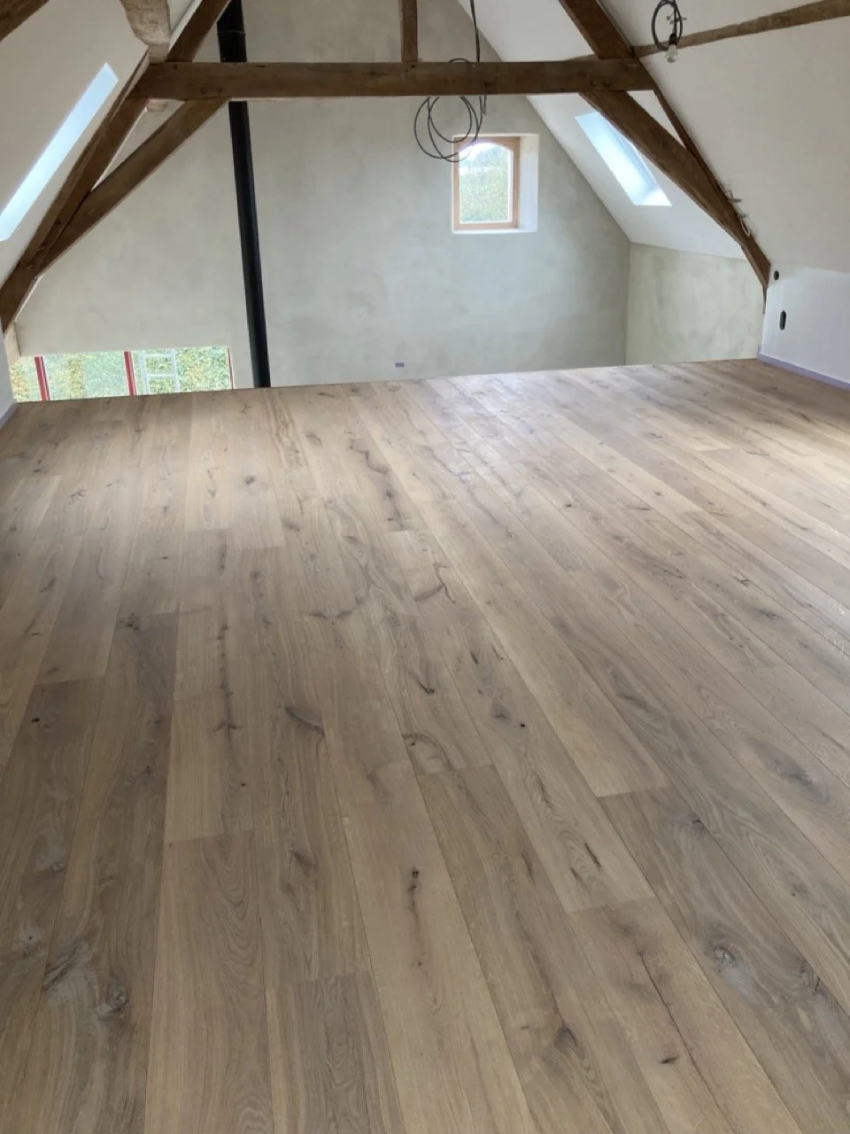 Oude hoeve, nieuw parket