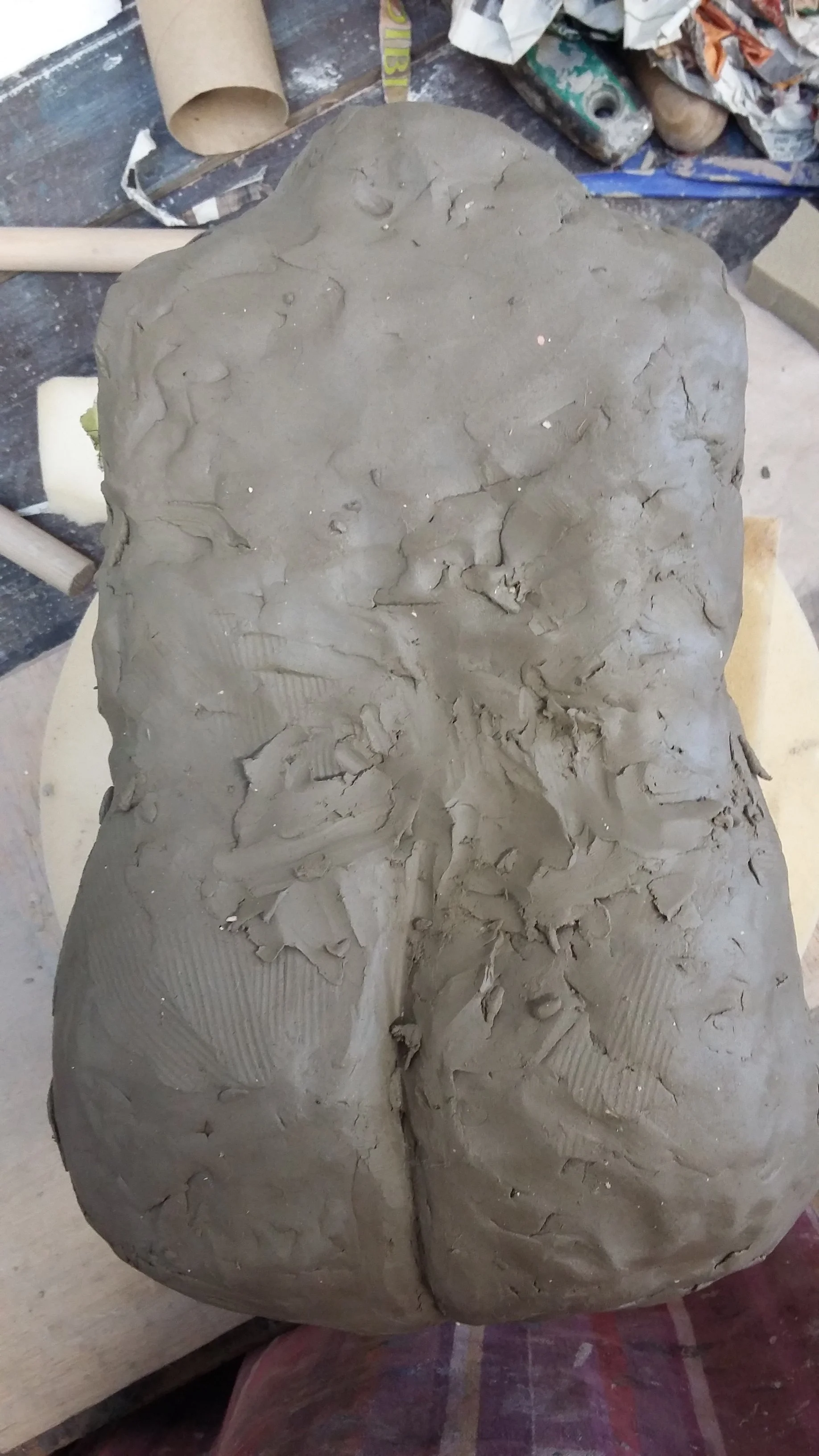 Strings Attached Installation 2017 -      
Being puppets I made moulds for the upper body, arms, legs and feet. the hands were made individually but the fingers were separated into parts.