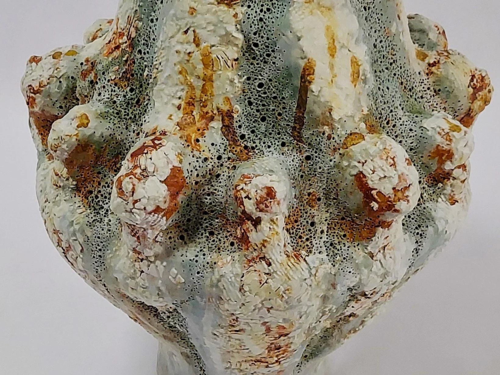 Queue Vessel - Stoneware, porcelain slips, oxides