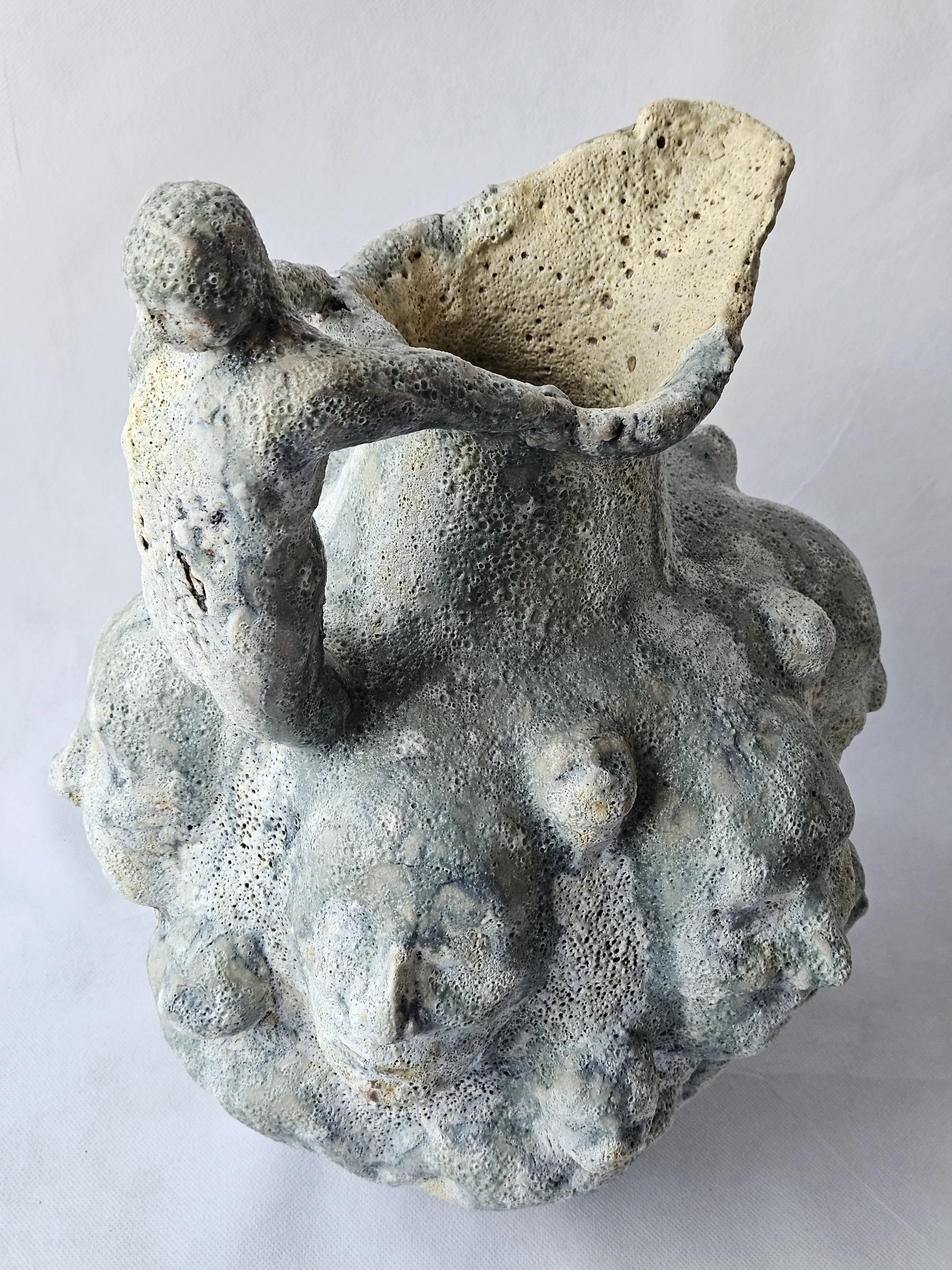 Relic - Stoneware, porcelain slips, glazes nichrome wire