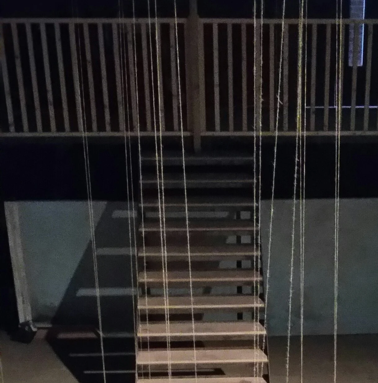 Strings Attached Installation 2017 -      
Felt like thousands of strings