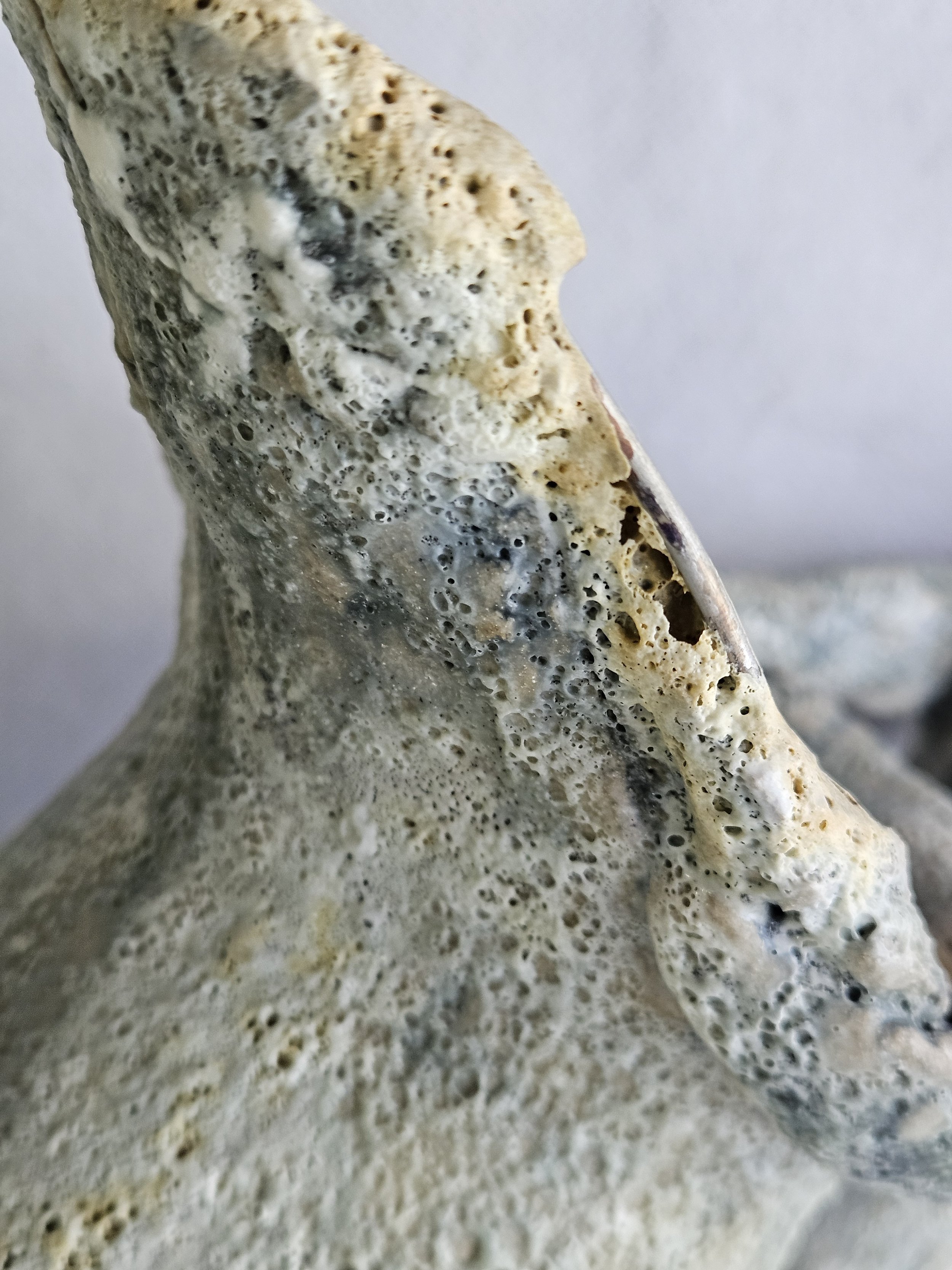 Relic- Stoneware, porcelain slips, glazes nichrome wire