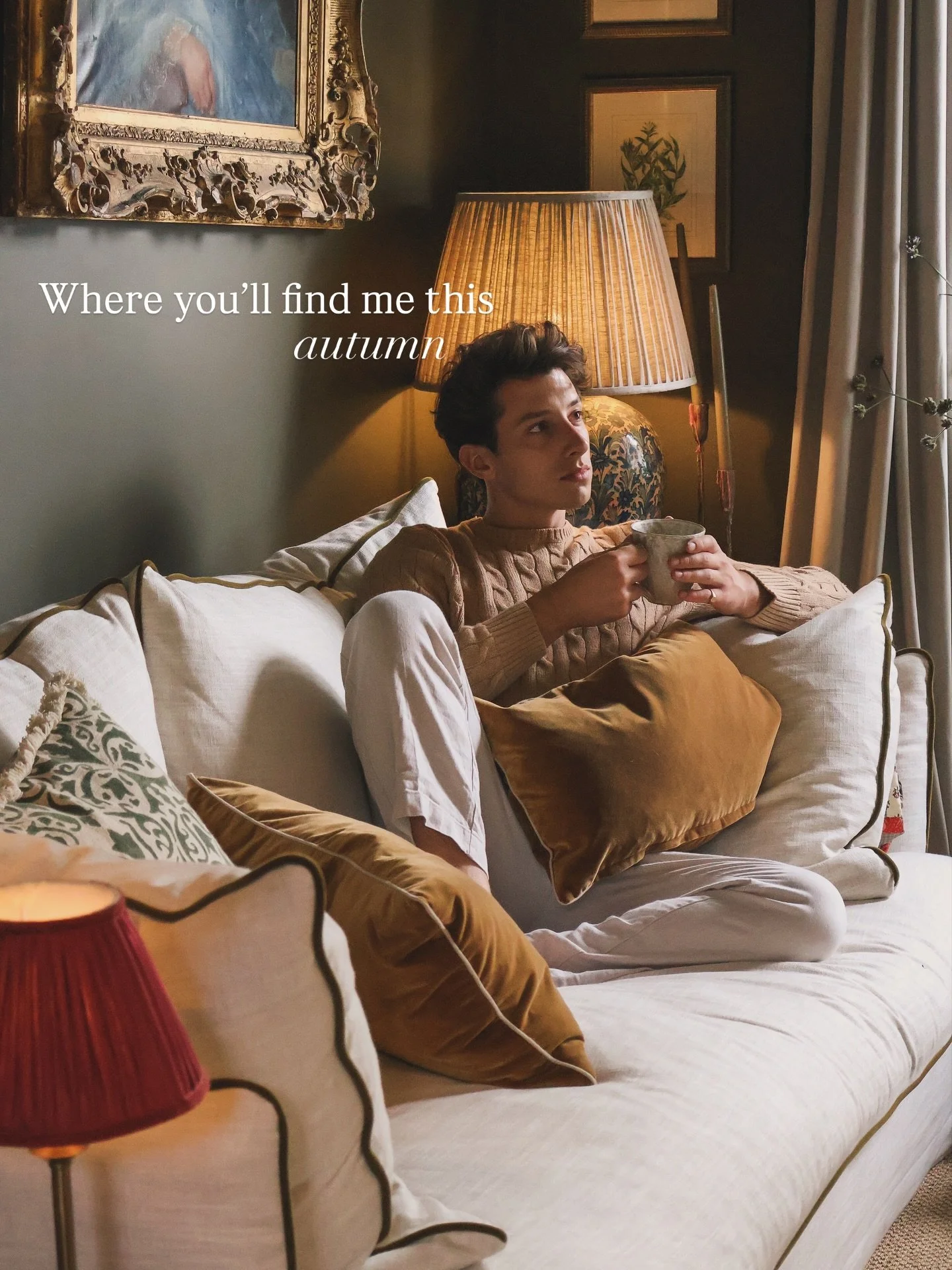 As we ease into autumn, it feels like the season of comfort has truly begun. One thing we&rsquo;d been missing at home was a place to properly switch off, and since the Eleanor sofa from @loveyourhomeuk arrived, we&rsquo;ve found ourselves in this ro