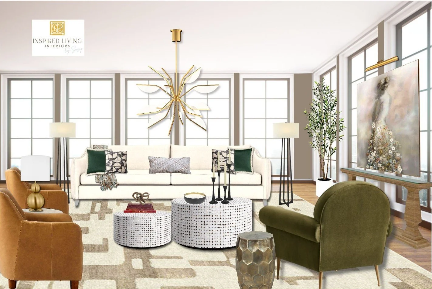 Sunlit City Escape – Urban Chic Meets Cozy Elegance