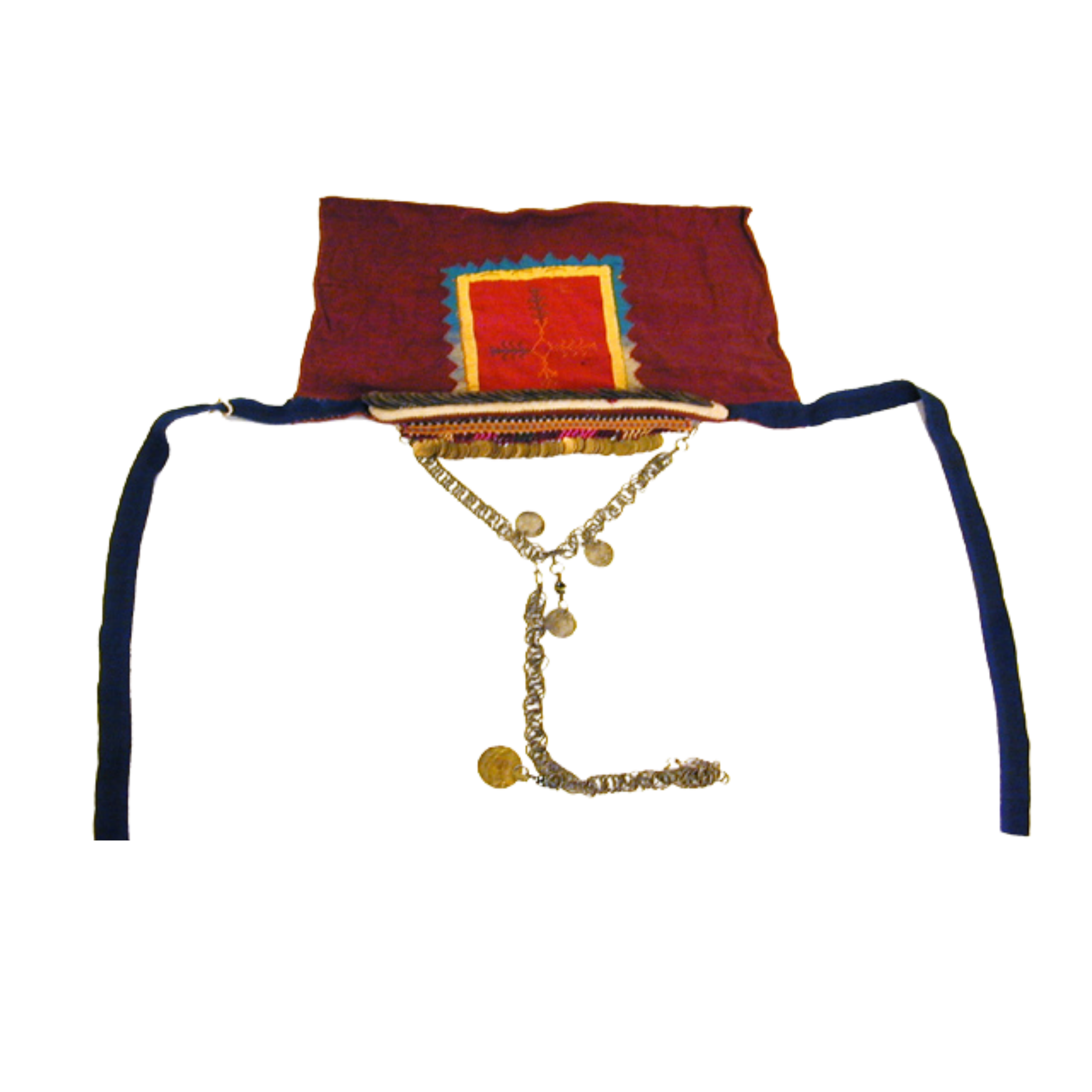 Woman’s headdress described as worn by an “unmarried Christian/Arab woman” 