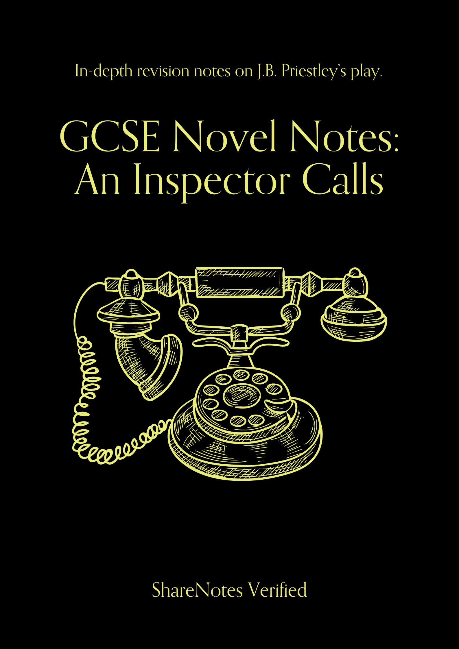 GCSE Novel Notes: An Inspector Calls — ShareNotes