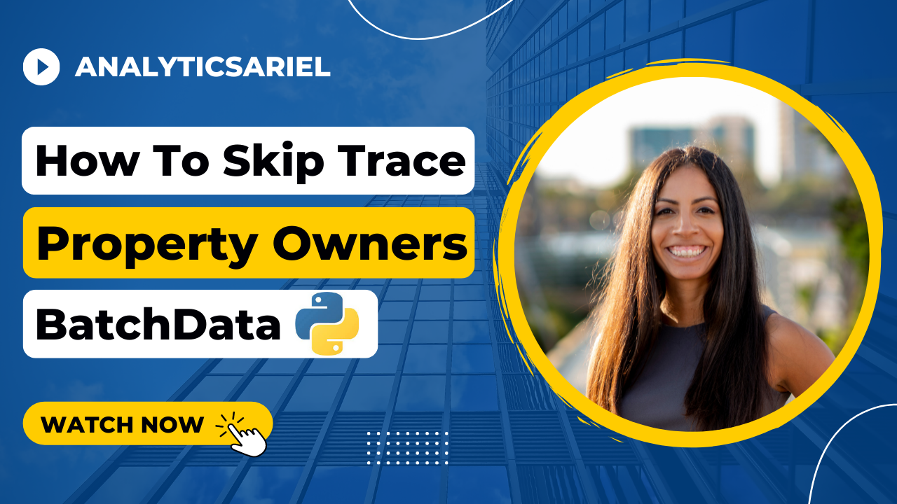How to Skip Trace Property Owners using BatchData with Python