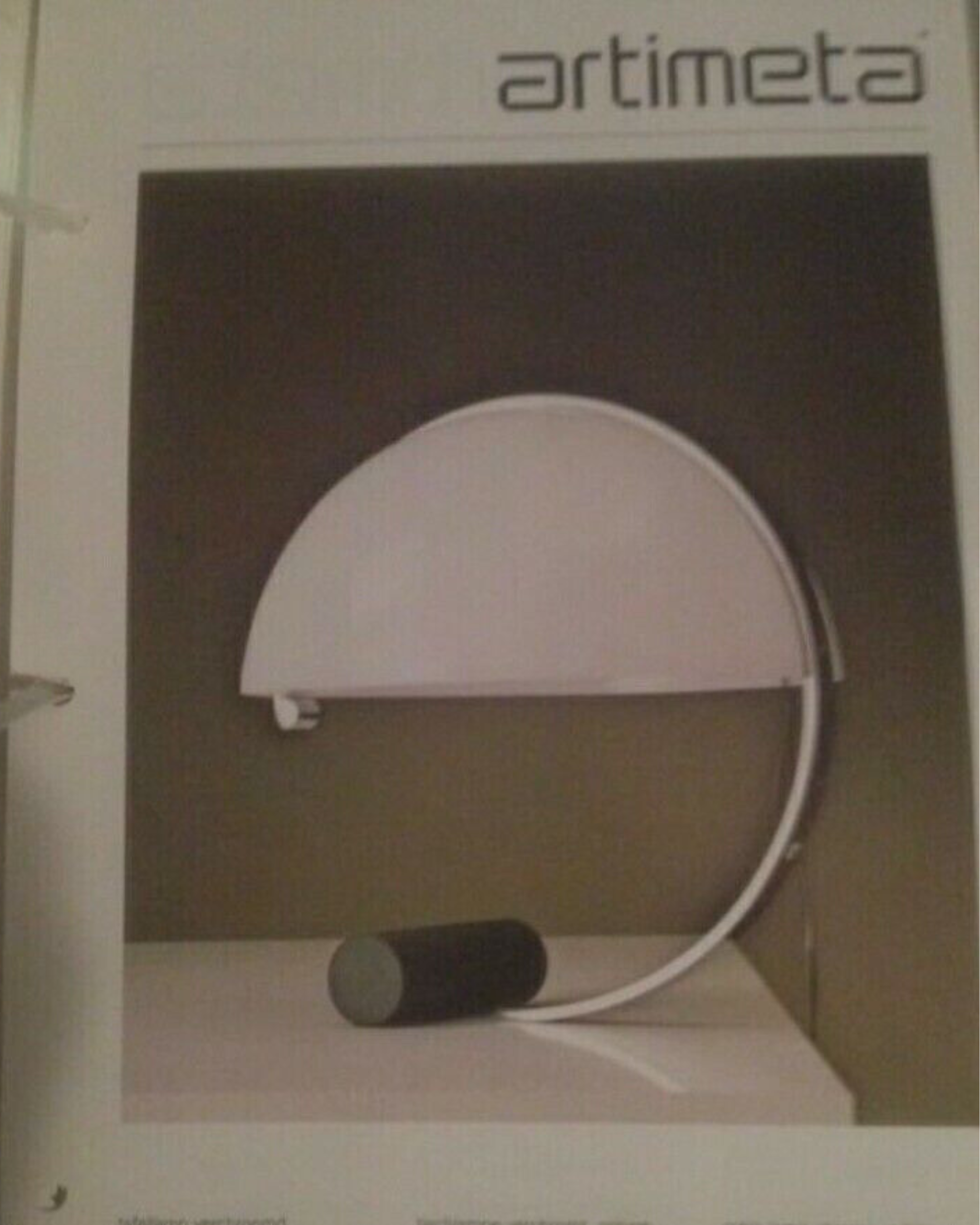 Archives Lampe de bureau conçue par Stilnovo pour Artimeta dans les années 1970