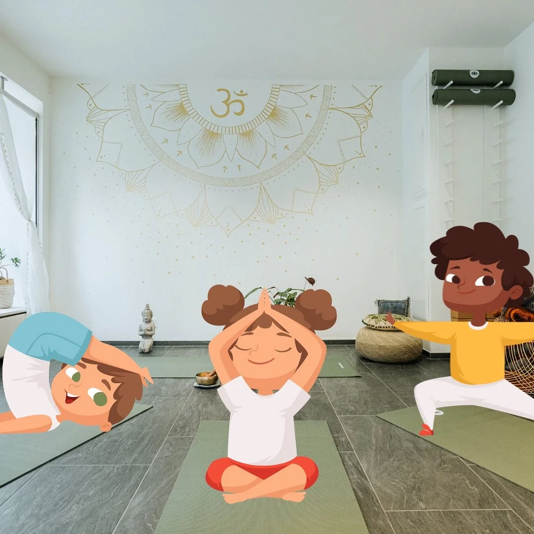 Kinder Yoga mit Carmen im Sonnentempel 🌈✨ immer einmal im Monat an einem Samstag von 09.30 - 10.45 🌞