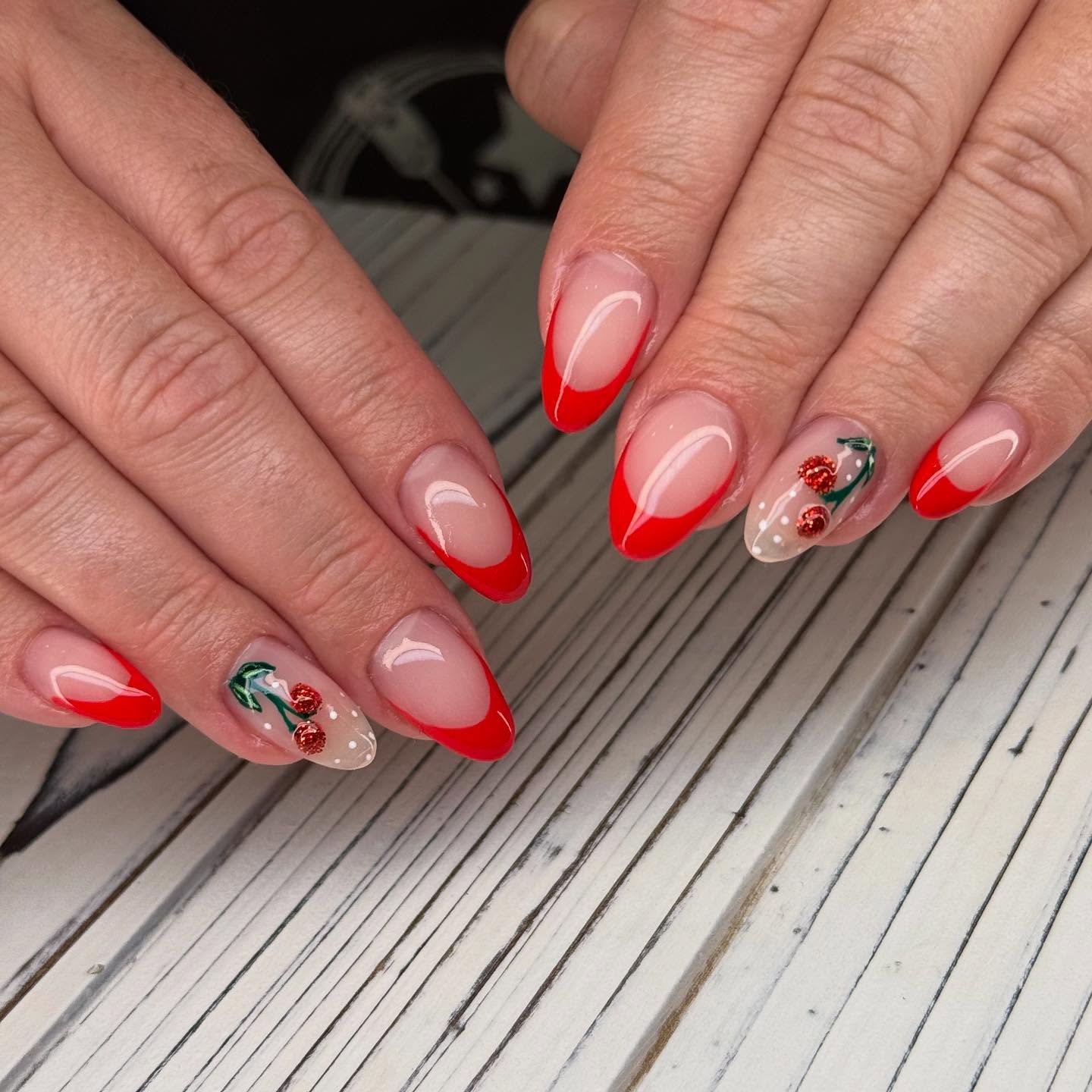 Cherries 
.
.
.
#VancouverNails #RichmondNailSalon #VanCityNails #VancouverBeauty #YVRNails #VancouverNailTech #RichmondBCNails #NailSalonVancouver #NailsOfVancouver #VancouverManicure #GelNailsVancouver #NailArtVancouver #RussianManicureYVR #Vancouv