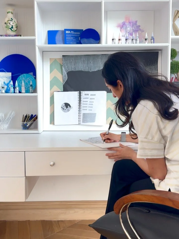 A peak inside my studio

Lots of journaling, sketching, singing &amp; thinking as I prepare for my next body of work💛