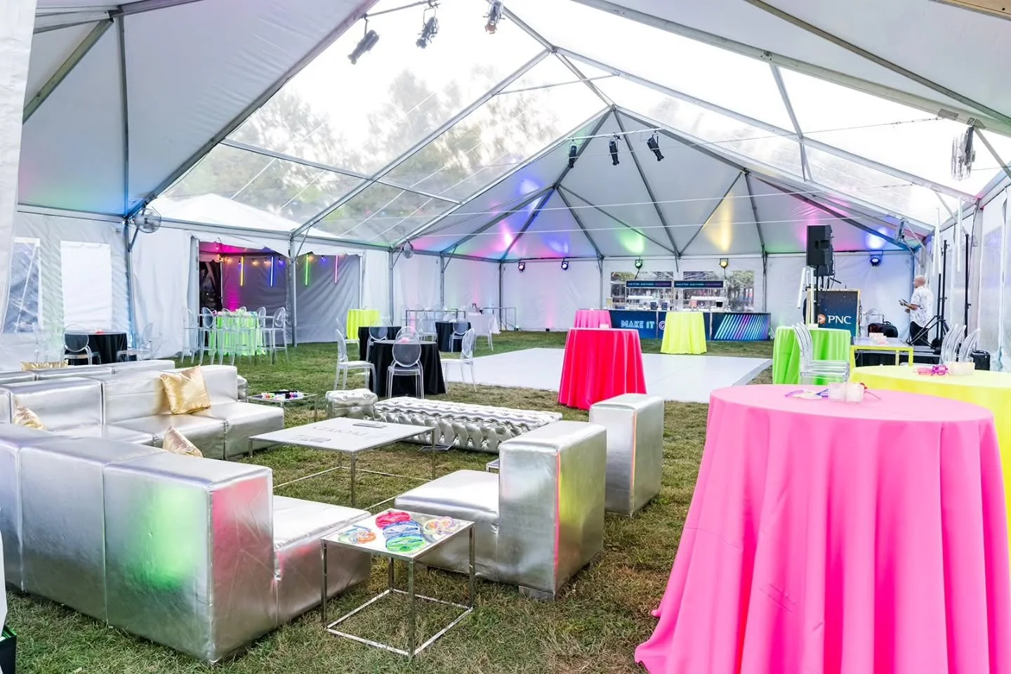 Designing a lounge for a non-profit event looks a little different.

It&rsquo;s not just about filling space, it&rsquo;s about creating areas that feel welcoming, natural, and easy to gather in. The layout, the scale, the placement&hellip;all of it s
