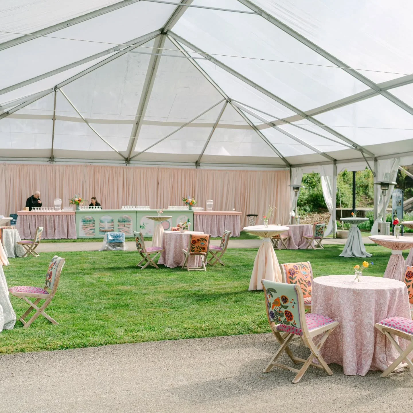 A tent is never just a tent. It's a blank canvas that requires more planning, more coordination, and more logistics than almost any traditional venue. 

Which is exactly why I love them!

Every decision matters. Every vendor has to work together. Eve