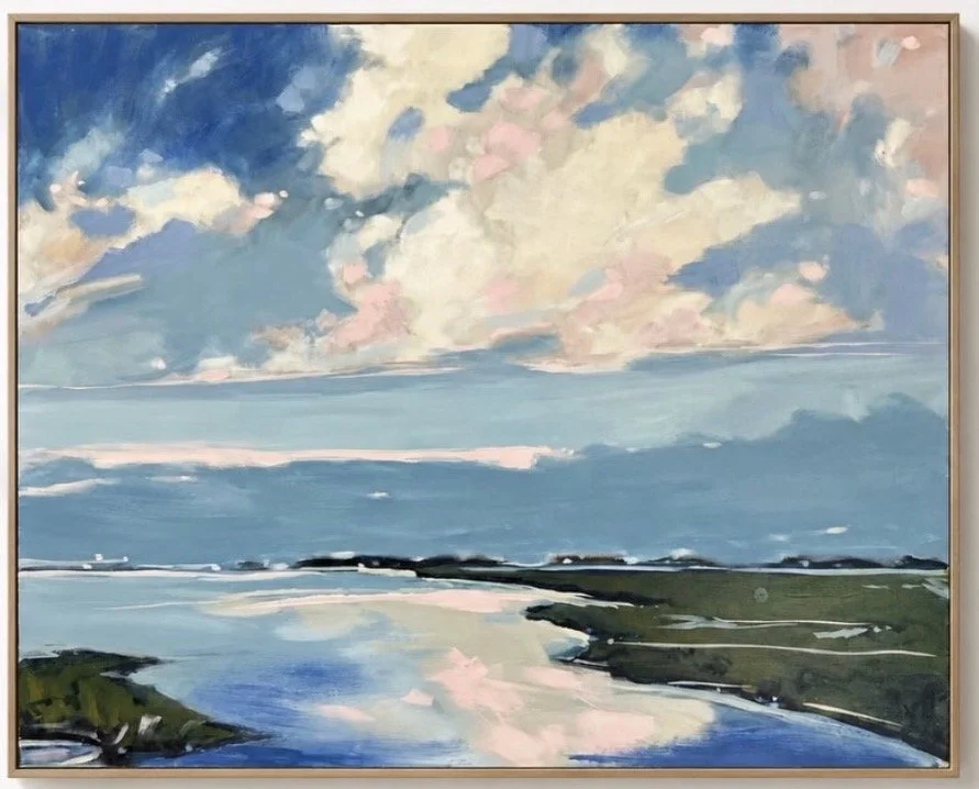 Where the Sky Meets the Tide | 24 x 30 inch - SOLD