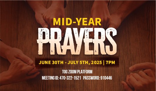 Mid-year Prayers